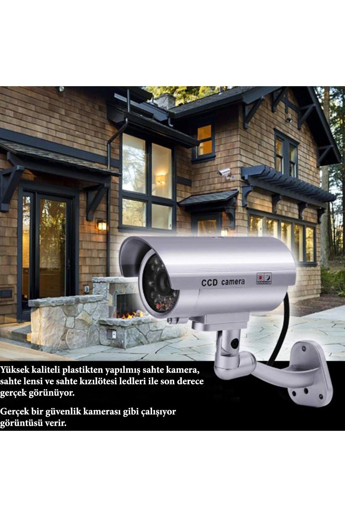 Marsilyan %100 Gerçekçi İç ve Dış Mekan İçin Güvenlik Kamerası (4767) - MCT5352-8672