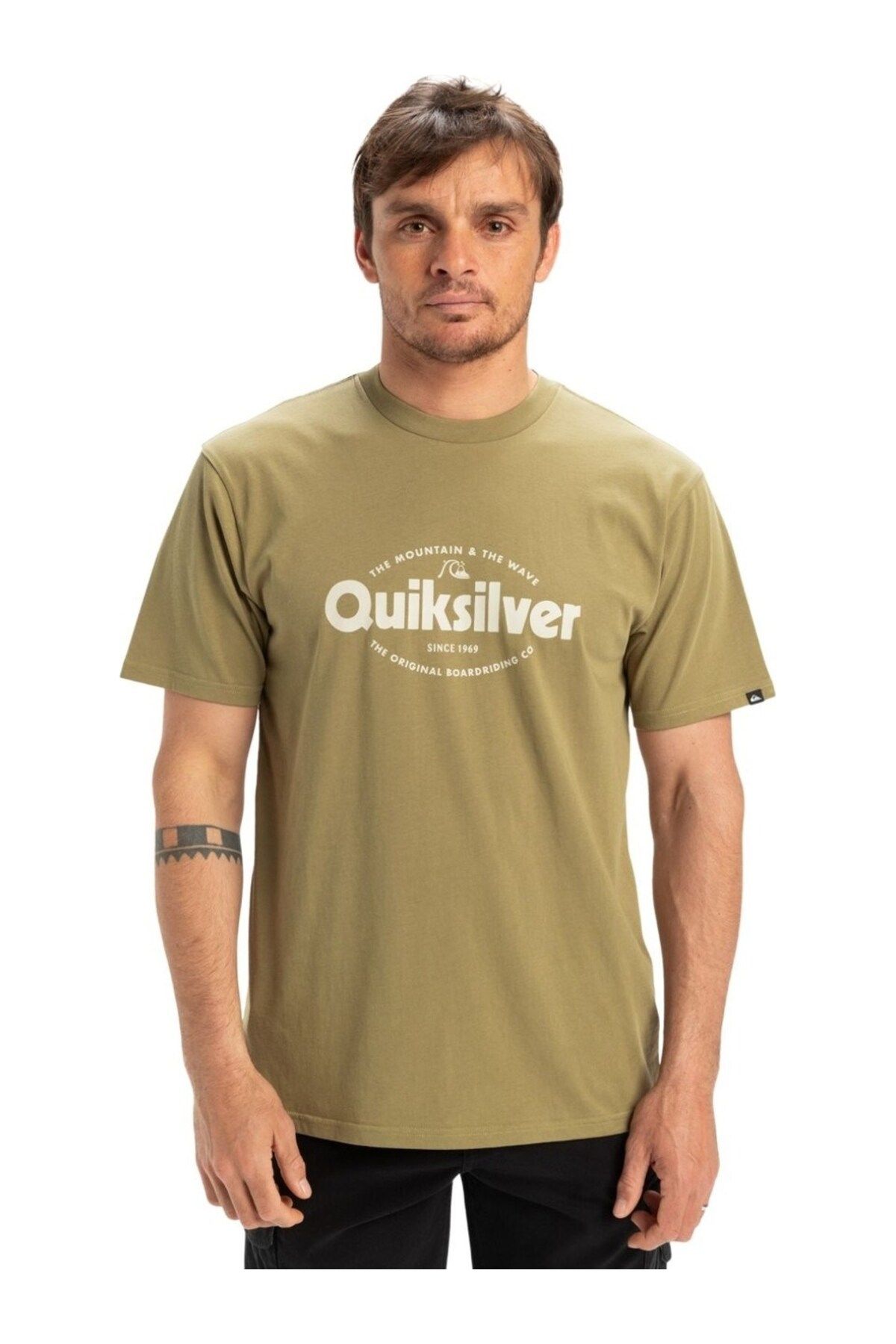 Quiksilver Quıksılver Ev Shape All Day Ss Aloe Erkek T-shırt Eqyzt08052-26114
