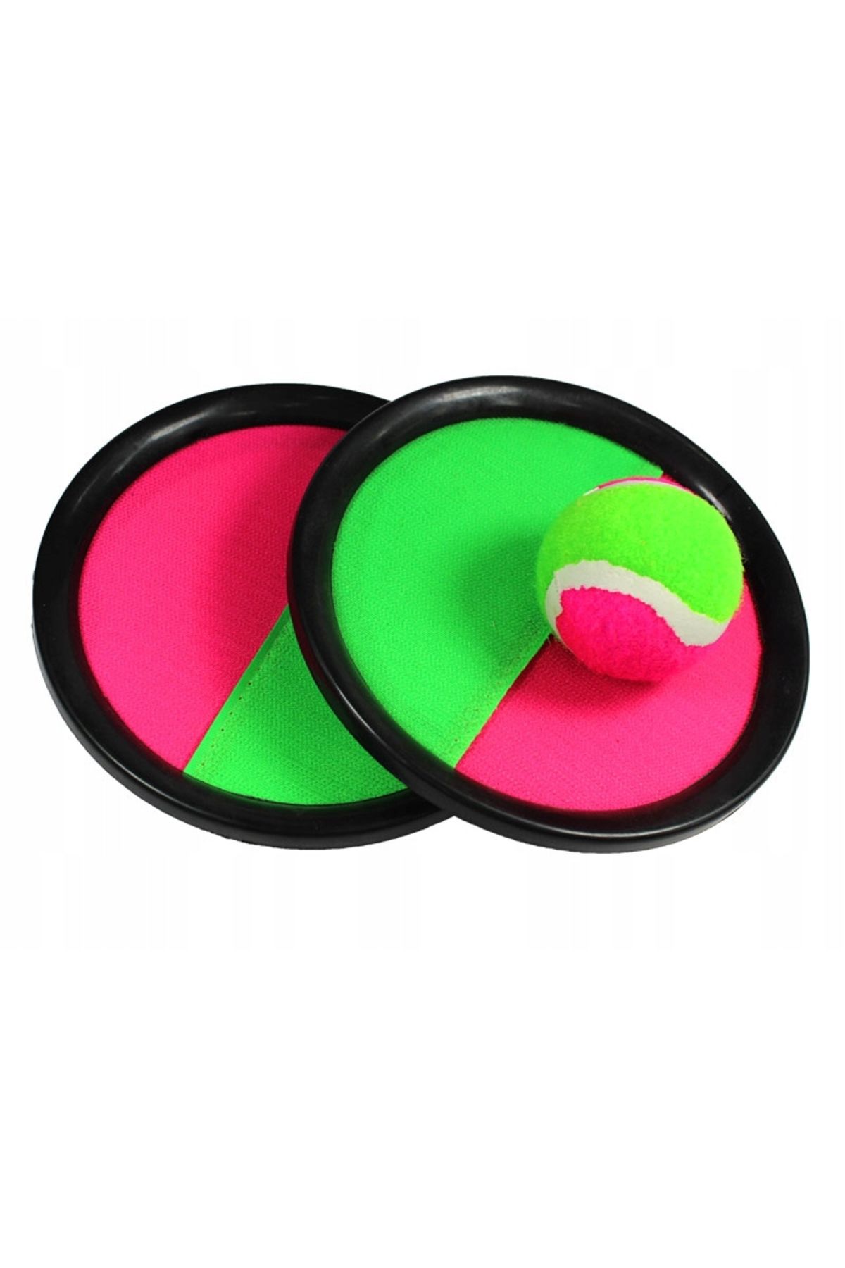 zola Set De Joaca Cu Minge Si 2 Discuri 18.5 Cm Cu Arici , Zola , Catch Ball ,multicolora - One Size