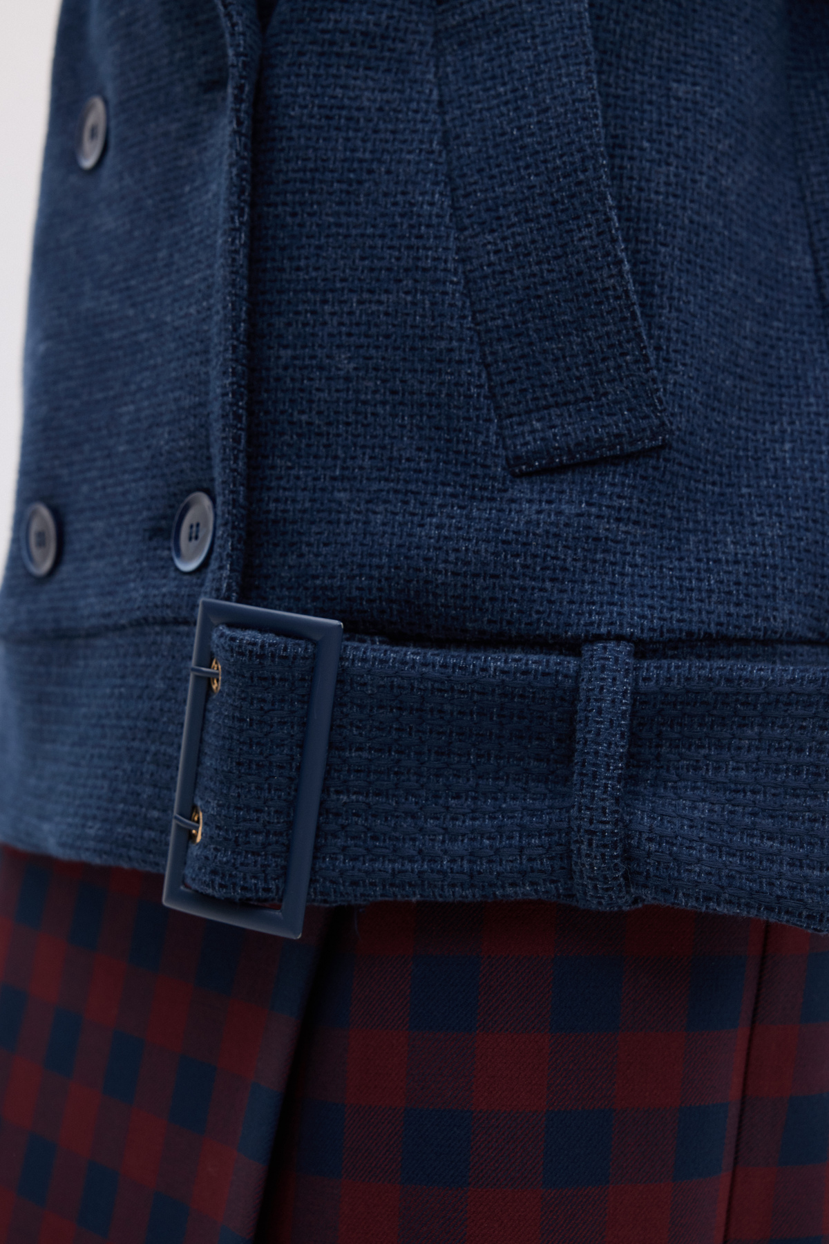 adL  Kemer Detaylı Kaban - Görsel 3