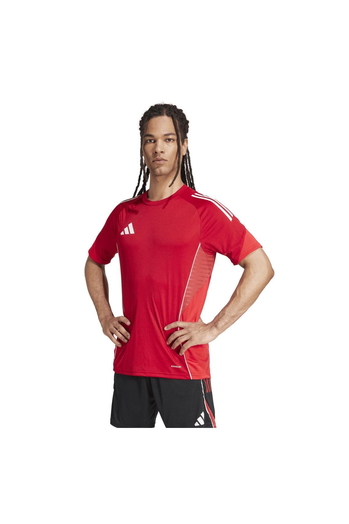 adidas JI6488-E adidas Tıro25C Tr Jsy Erkek T-Shirt Kırmızı