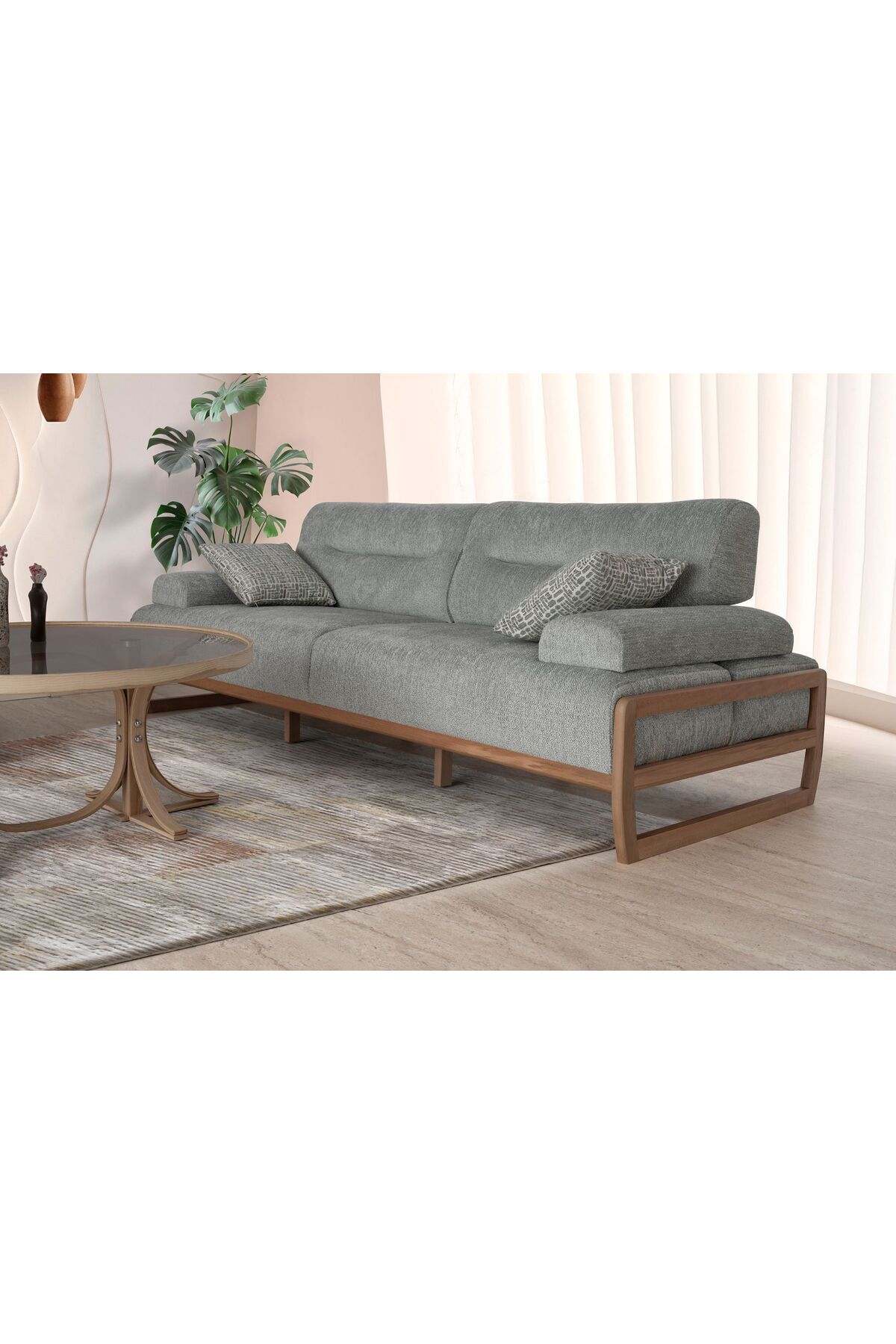 Doressa Zendi Soft Grey Kanepe