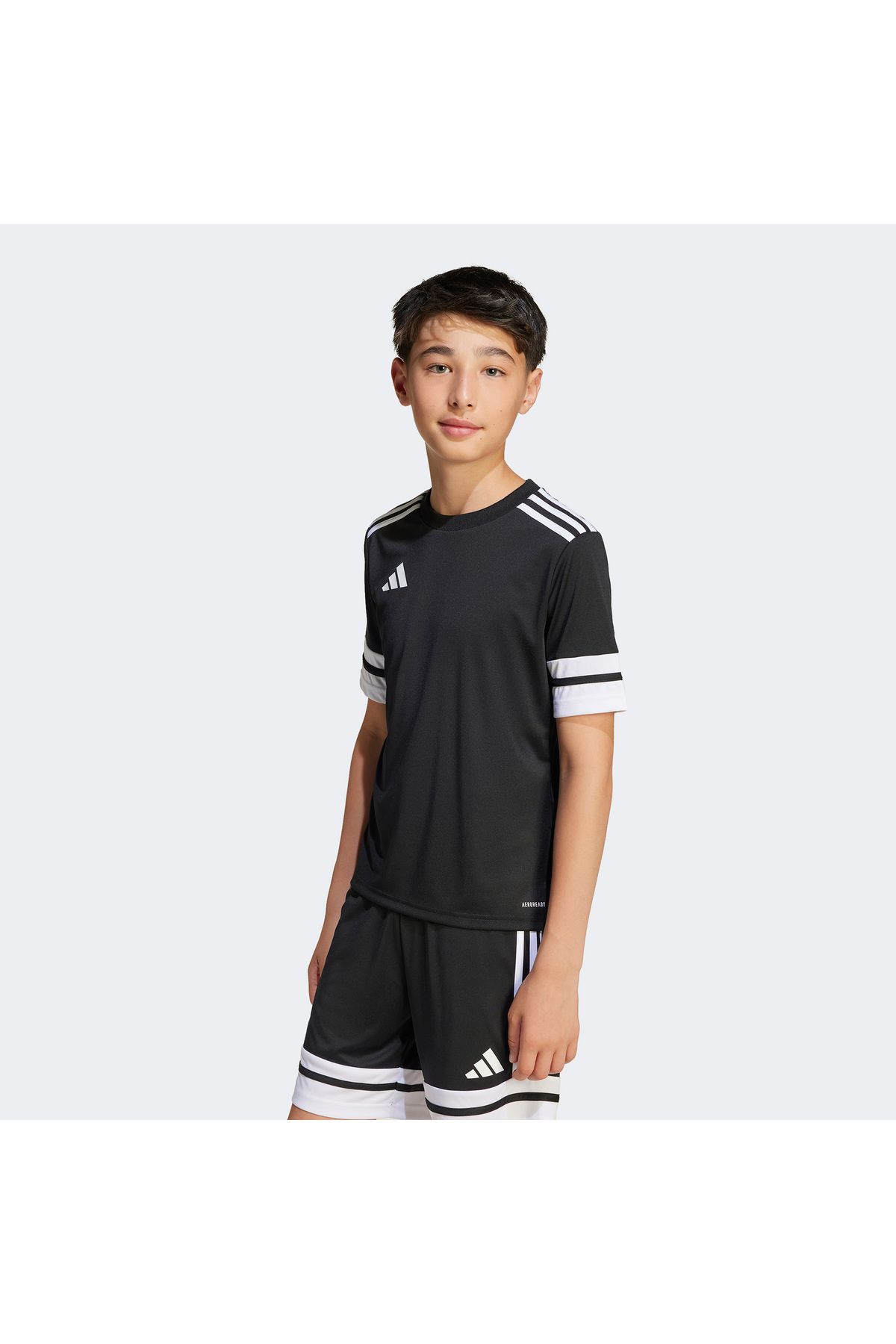 adidas Squadra 25 Çocuk Siyah Futbol Forması