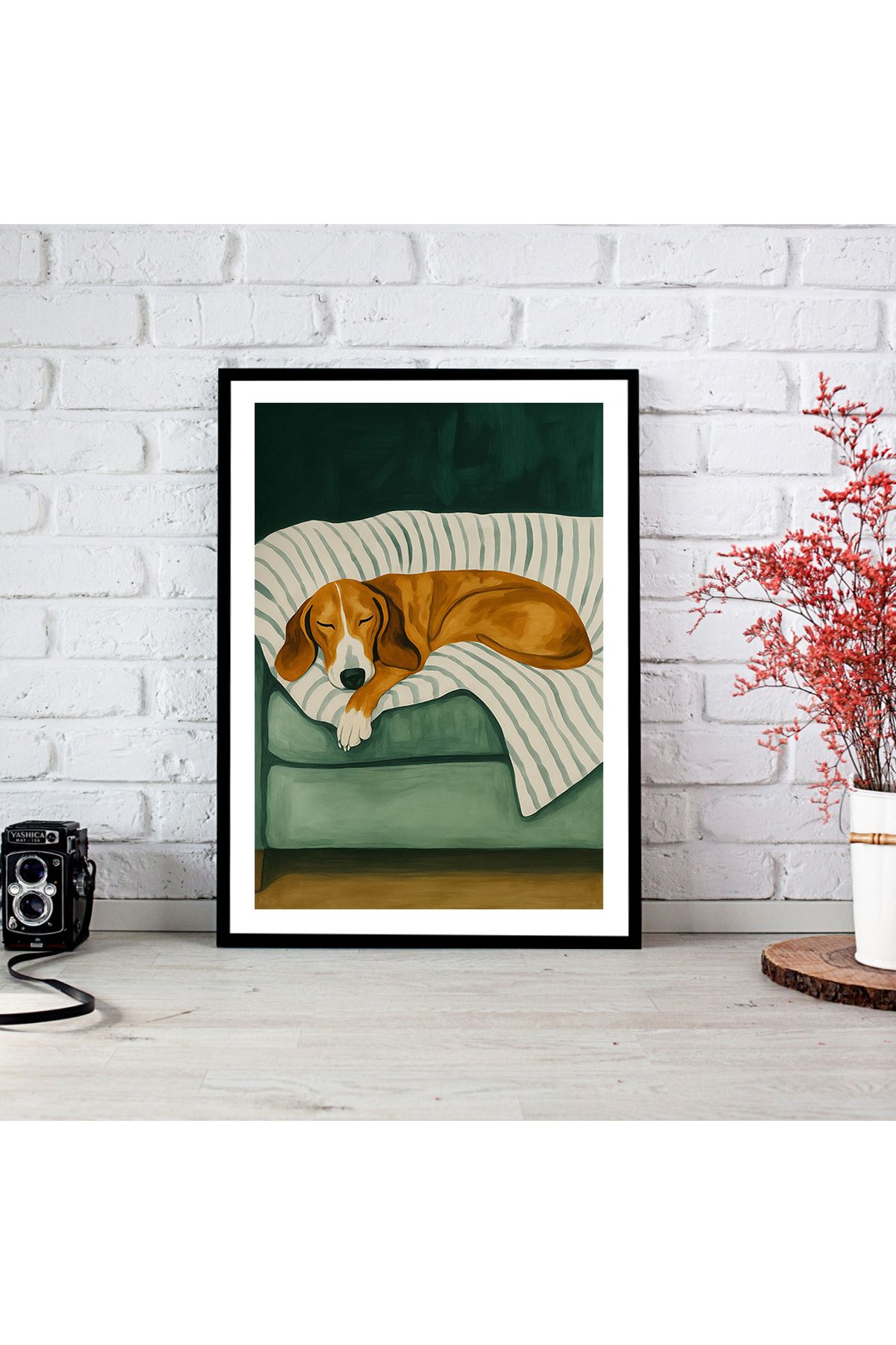 woodsia Çerçeve Görünümlü Çerçevesiz MDF Poster Tablo MDF_TEK1203