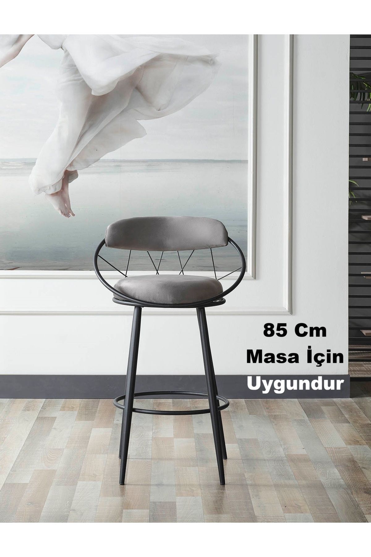 Relax Plus Tel Sandalye 85 cm Masa için Mutfak-Cafe