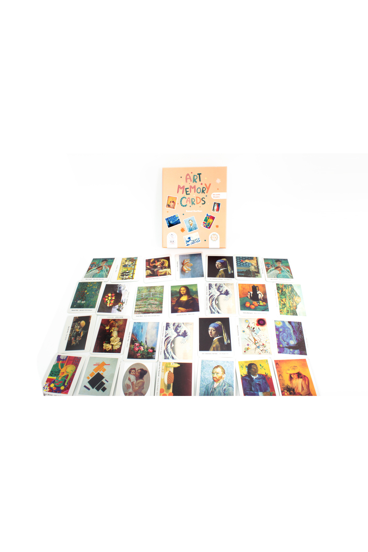 think play Zeka Kartları Hafıza Eşleştirme Oyunu - 64 Adet Sanat Kartı fotoğrafı 6 (önizleme)