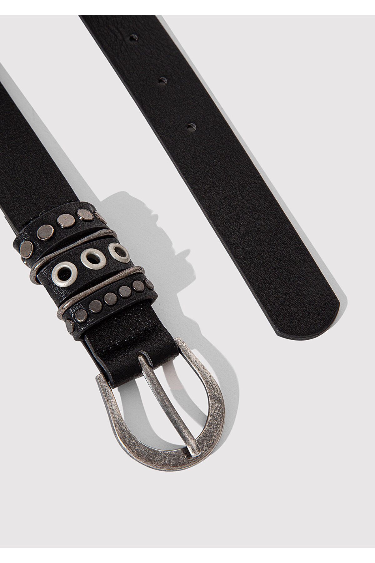Mavi-Black Faux Leather Belt 1913297 -23247 3