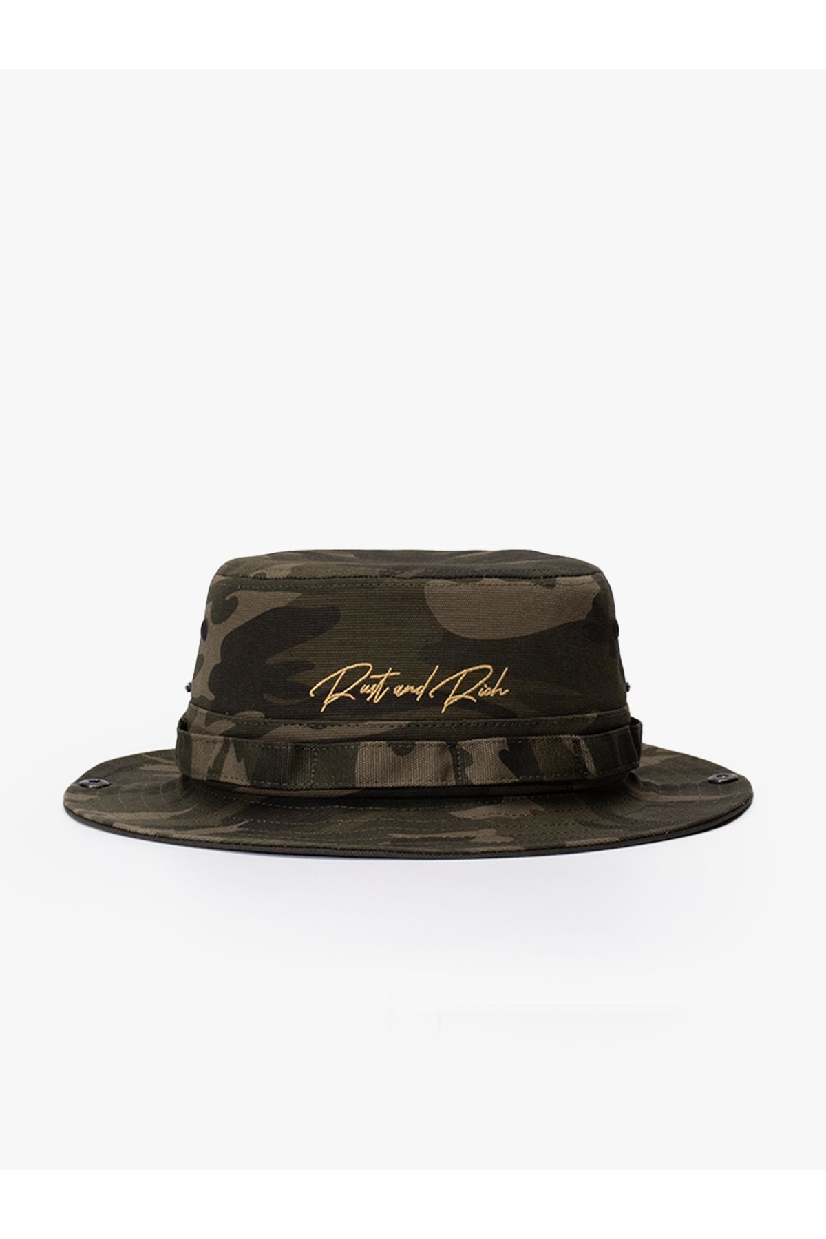 Rust&Rich Kadın Erkek Haki Safari Hat Premium Collection Camp