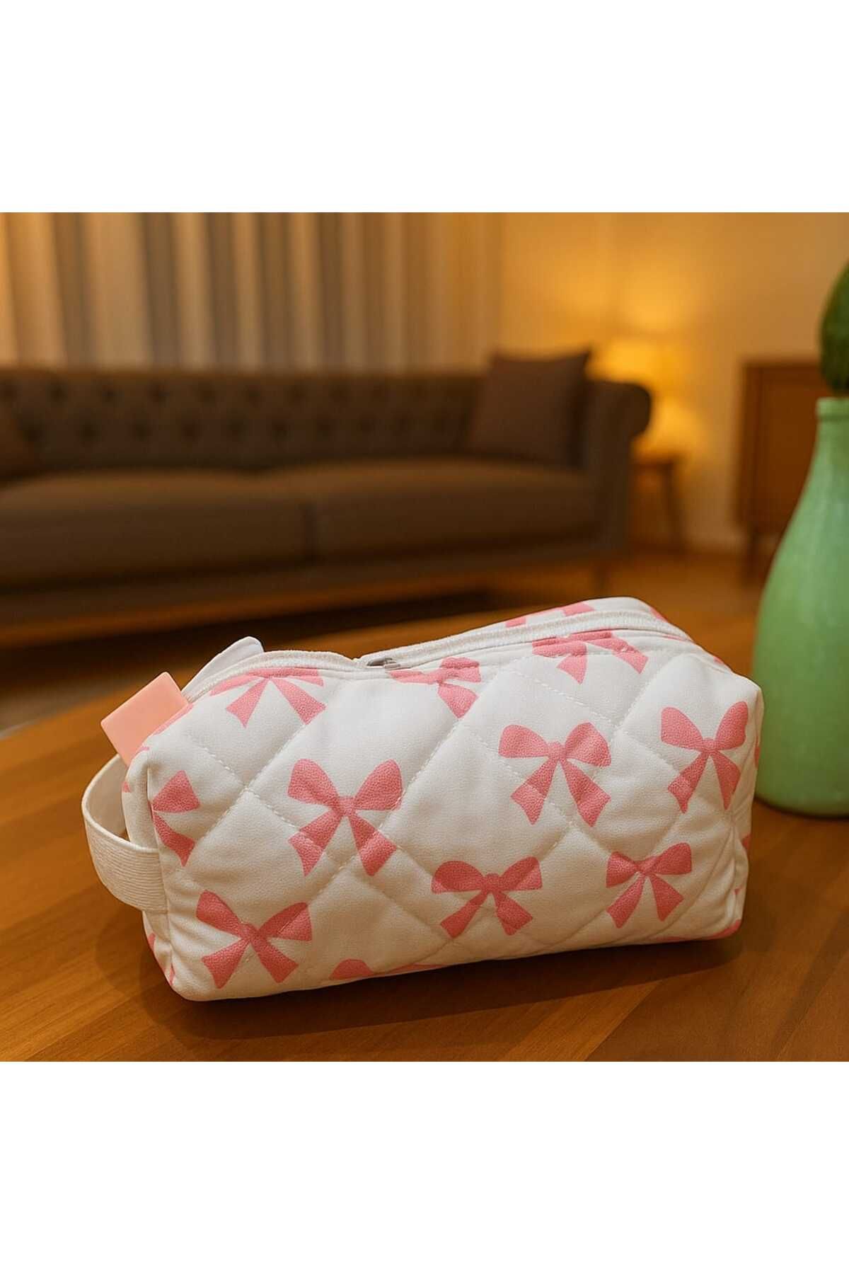 Textia Home-Set de 3 geanți de machiaj – Design colorat și convenabil 4