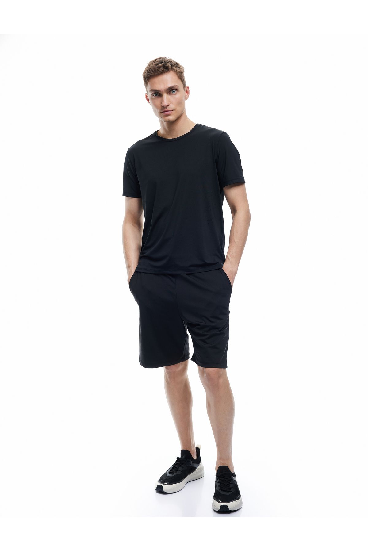 Koton Kısa Kollu Regular Fit Bisiklet Yaka Basic Spor Tişört