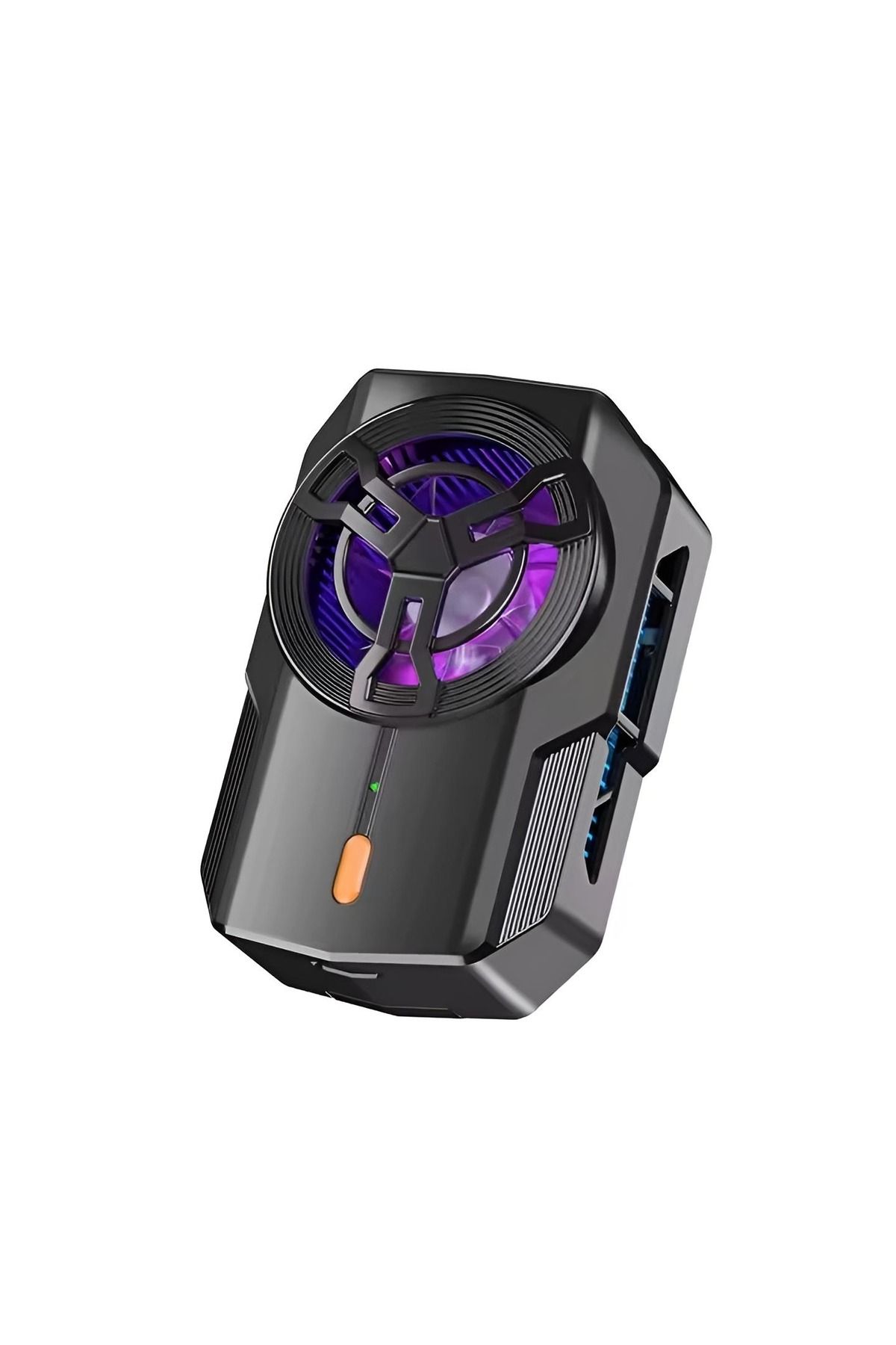 hobiimobiii Rgb Ledli Şarjlı Bataryalı Telefon Soğutucu Fan radyatörlü Soğutucu Ios Android Uyumlu