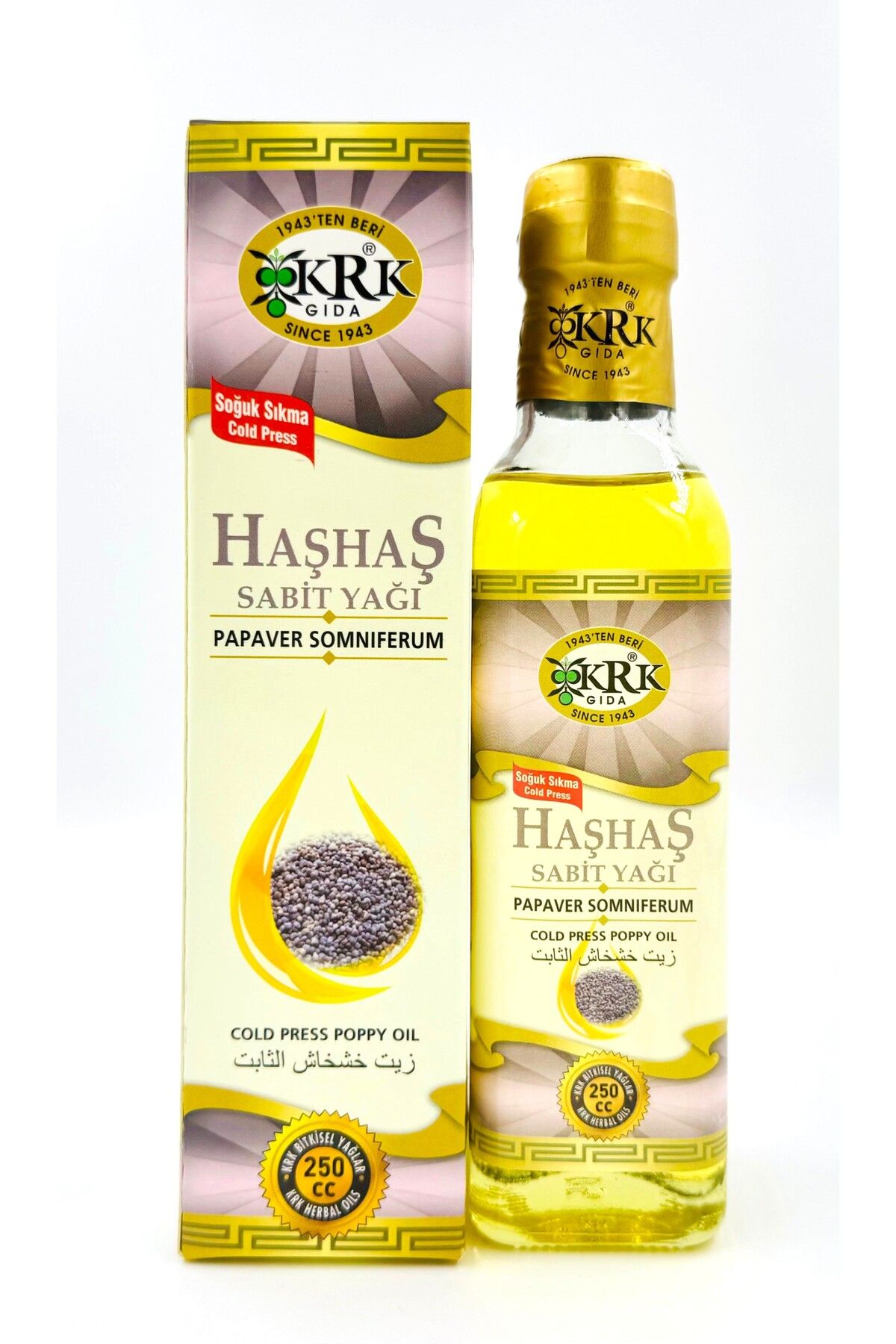 Krk Gıda HAŞHAŞ YAĞI 250CC KRK GIDA