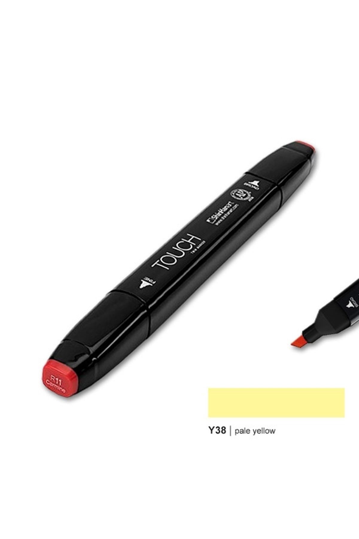 Shinhan Art TOUCH TWIN MARKER Y38 PALE YELLOW