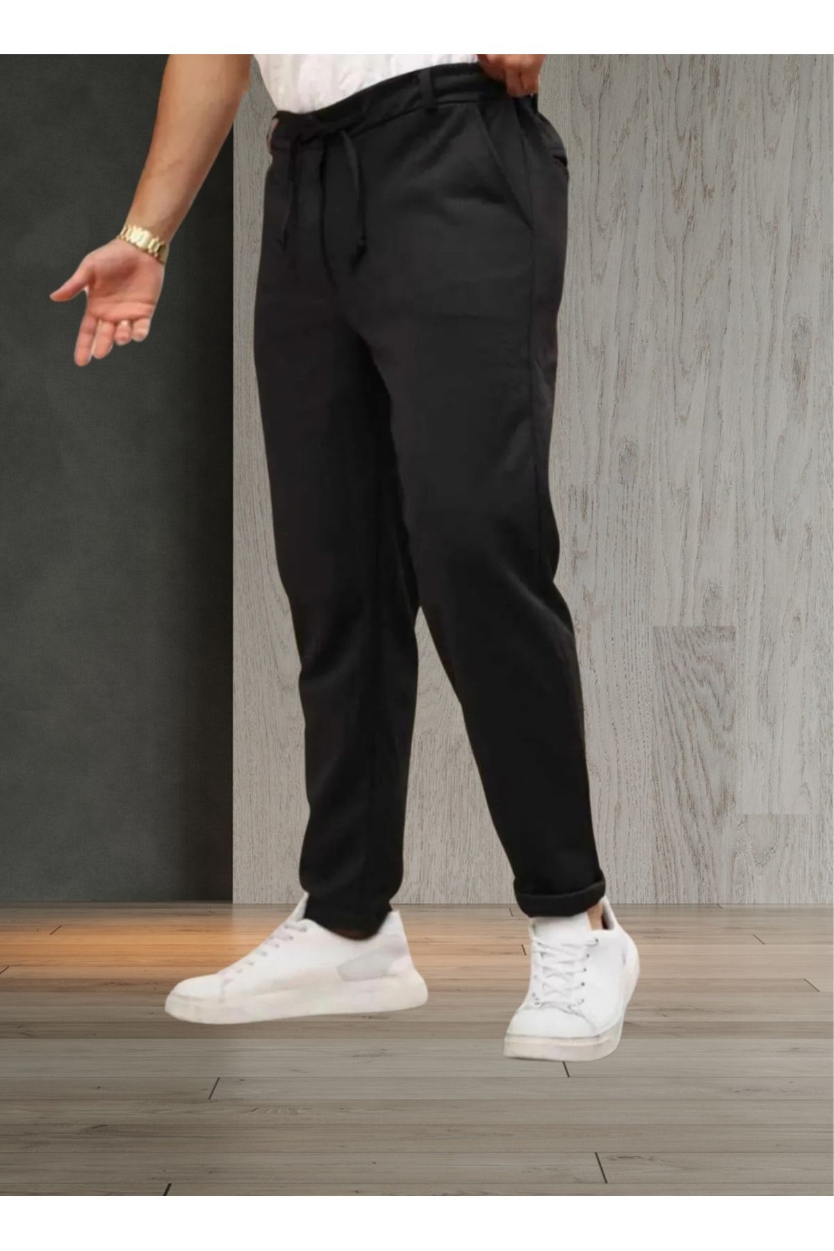 TUWAN sport ERKEK JOGGER PİKE KUMAŞ PANTOLON
