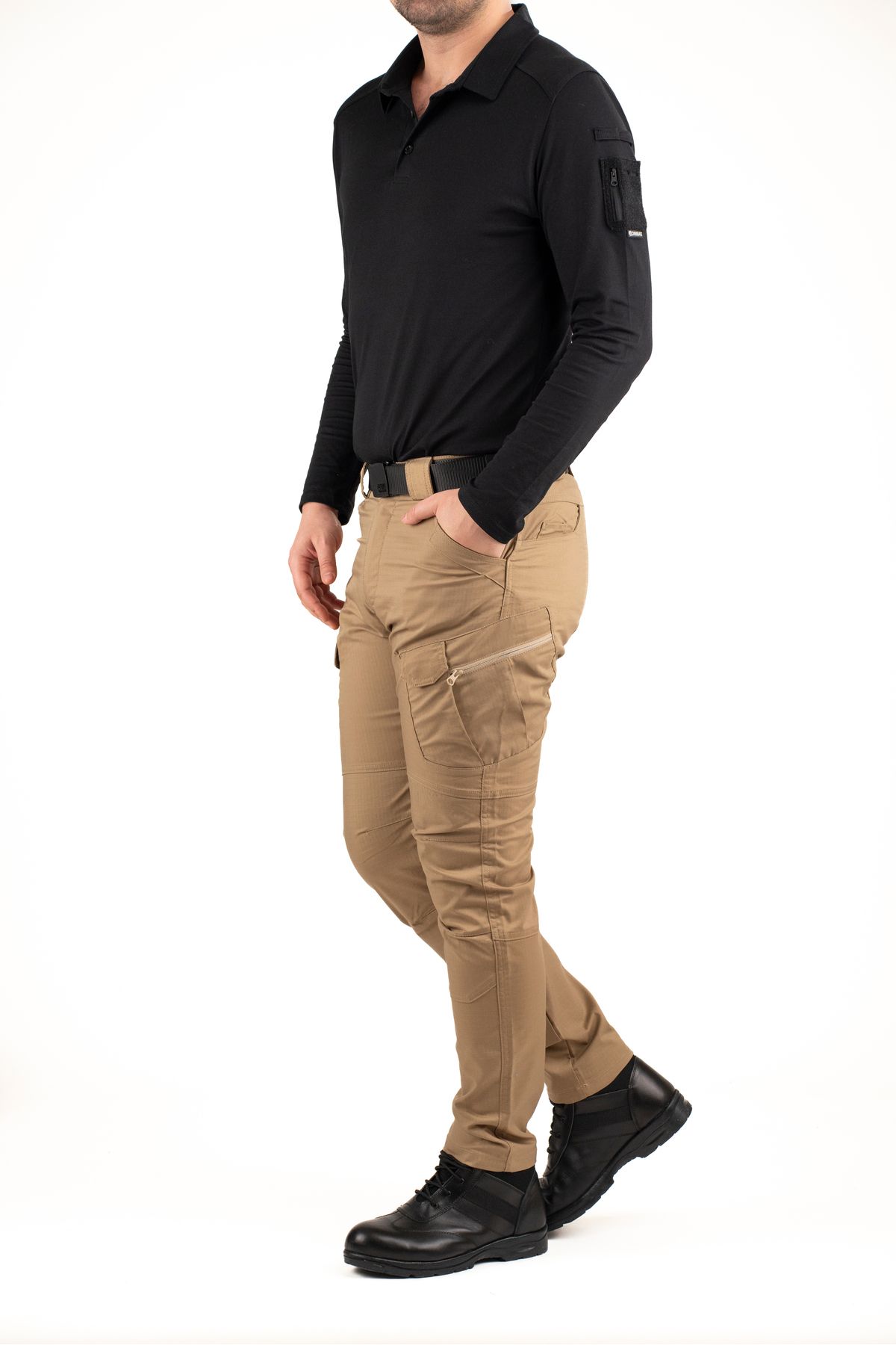 NKYSTORE Kum Rengi Kargo Pantolon – Outdoor ve Görev İçin İdeal