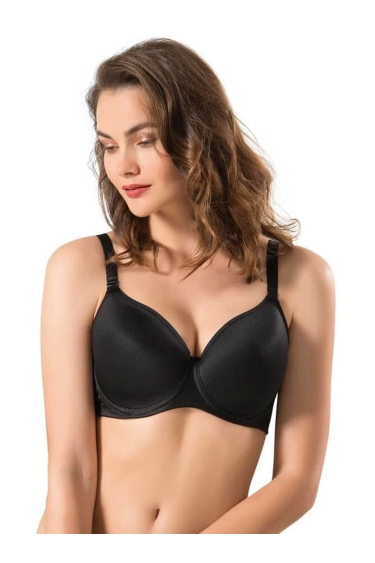 ASFSTORE Le Jardin B Kap Sof Desteksiz Dolgusuz Özel Form Sütyen 9100