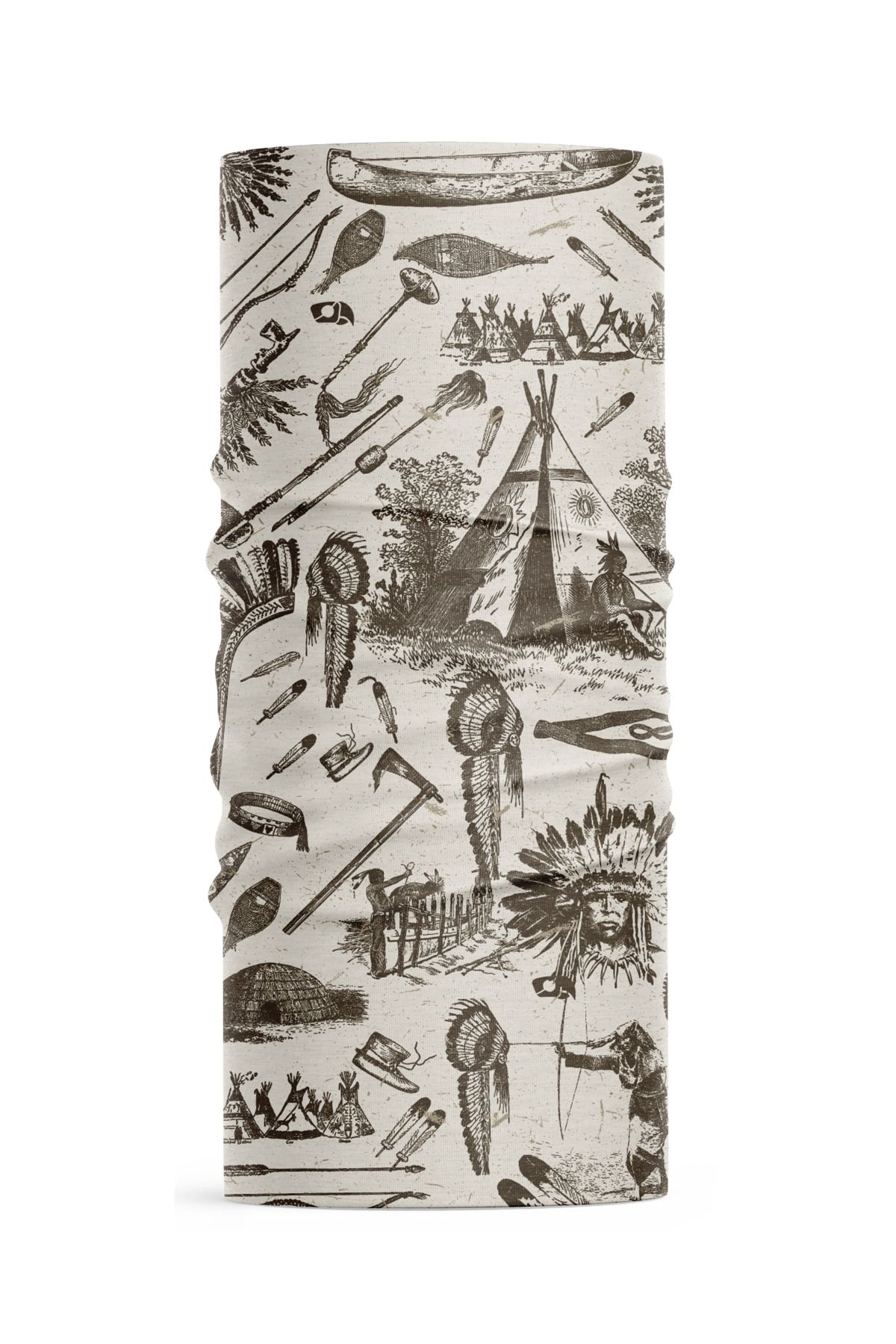 FG KONNİCHİWA ETNİK DESENLİ Bandana Outdoor Boyunluk Motosiklet Kadın Erkek buff Çok Amaçlı Bandana