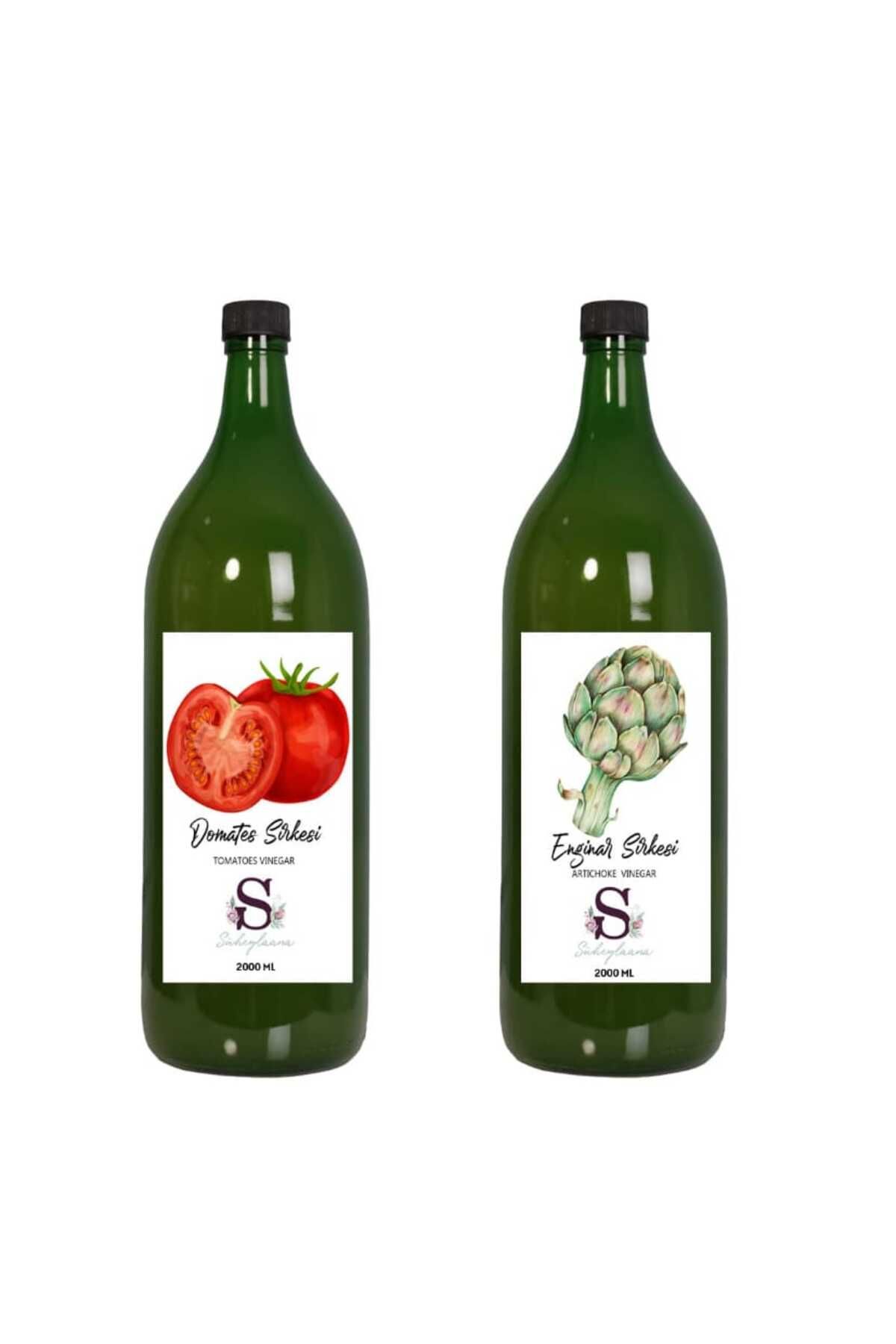 Süheylaana Doğal Domates Sirkesi 2000 Ml - Doğal Enginar Sirkesi 2000 Ml