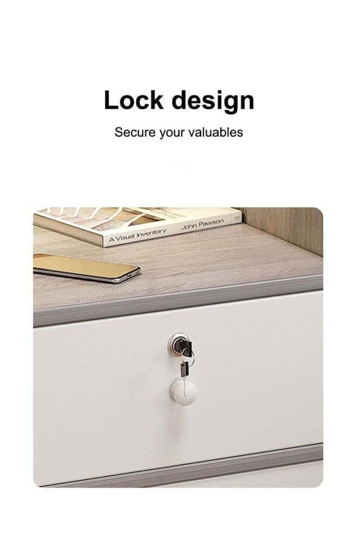 soufa dibaj-Bedside Table Side Table Storage Side Table Drawer Bedside Furniture Side Table for Bedroom 2