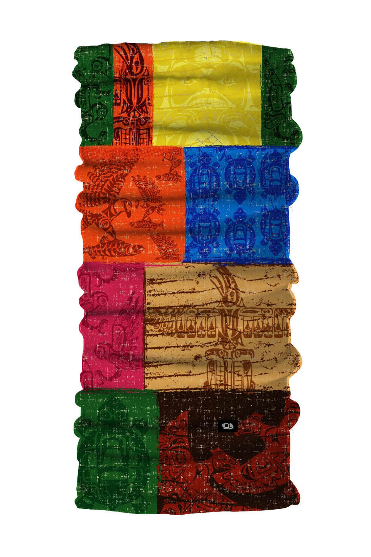 FG KONNİCHİWA ETNİK DESENLİ Bandana Outdoor Boyunluk Motosiklet Kadın Erkek buff Çok Amaçlı Bandana