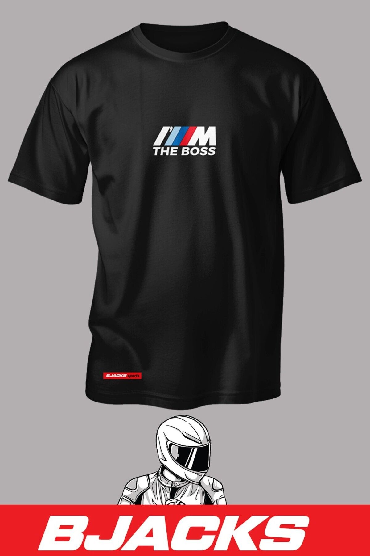 BJACKS 'den BMW I'M BOSS MPower Design Premium Tişört
