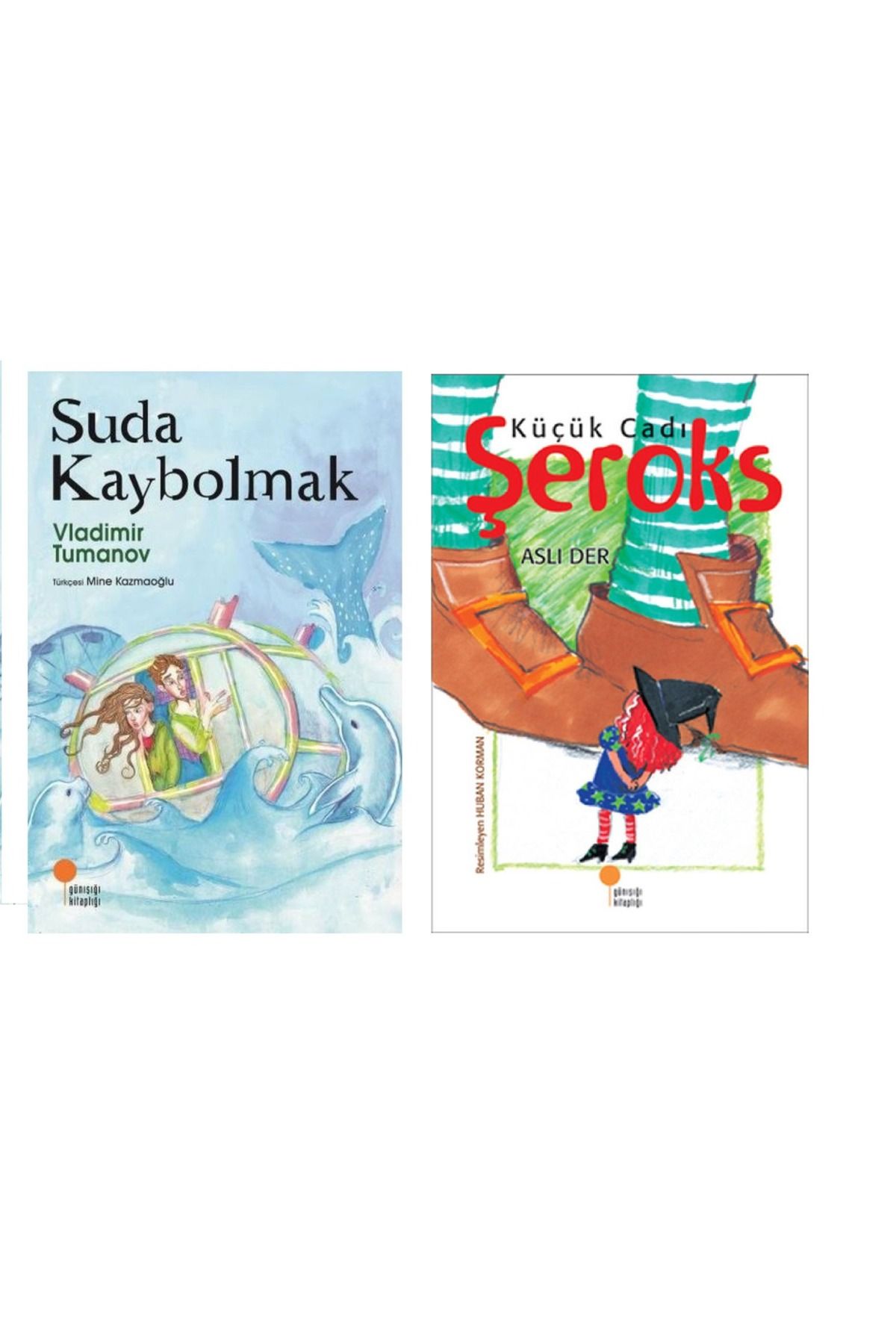 Günışığı Kitaplığı Suda Kaybolmak & Küçük Cadı Şeroks ( 2 Li Set )