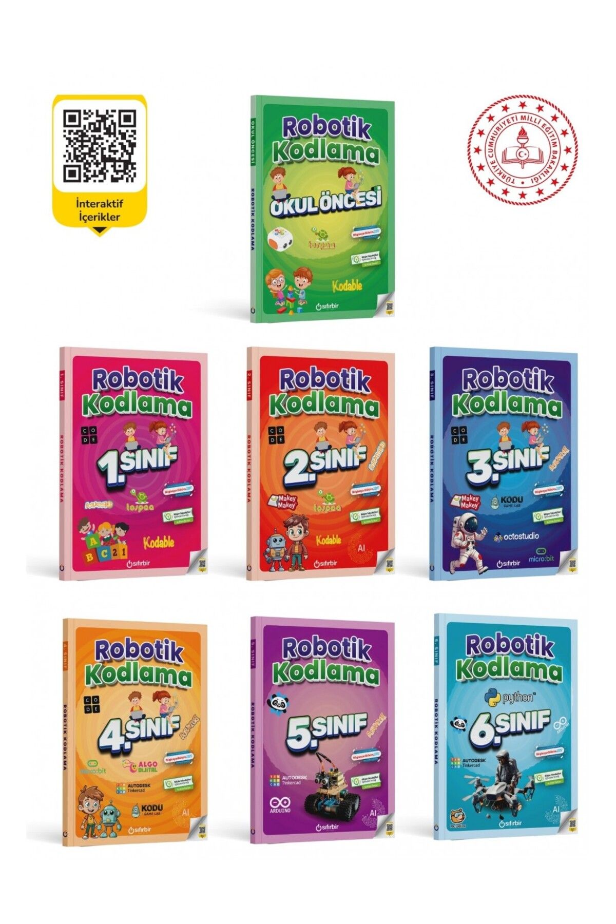 Sıfırbir Yayınevi GELECEĞİ KODLAYAN ÇOCUKLAR SETİ