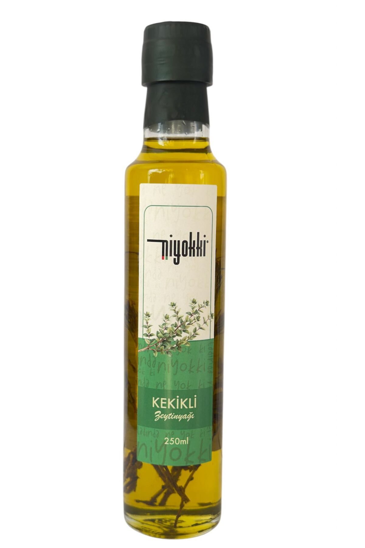 niyokki doğal makarna evi Niyokki Kekikli Zeytinyağı 250ml