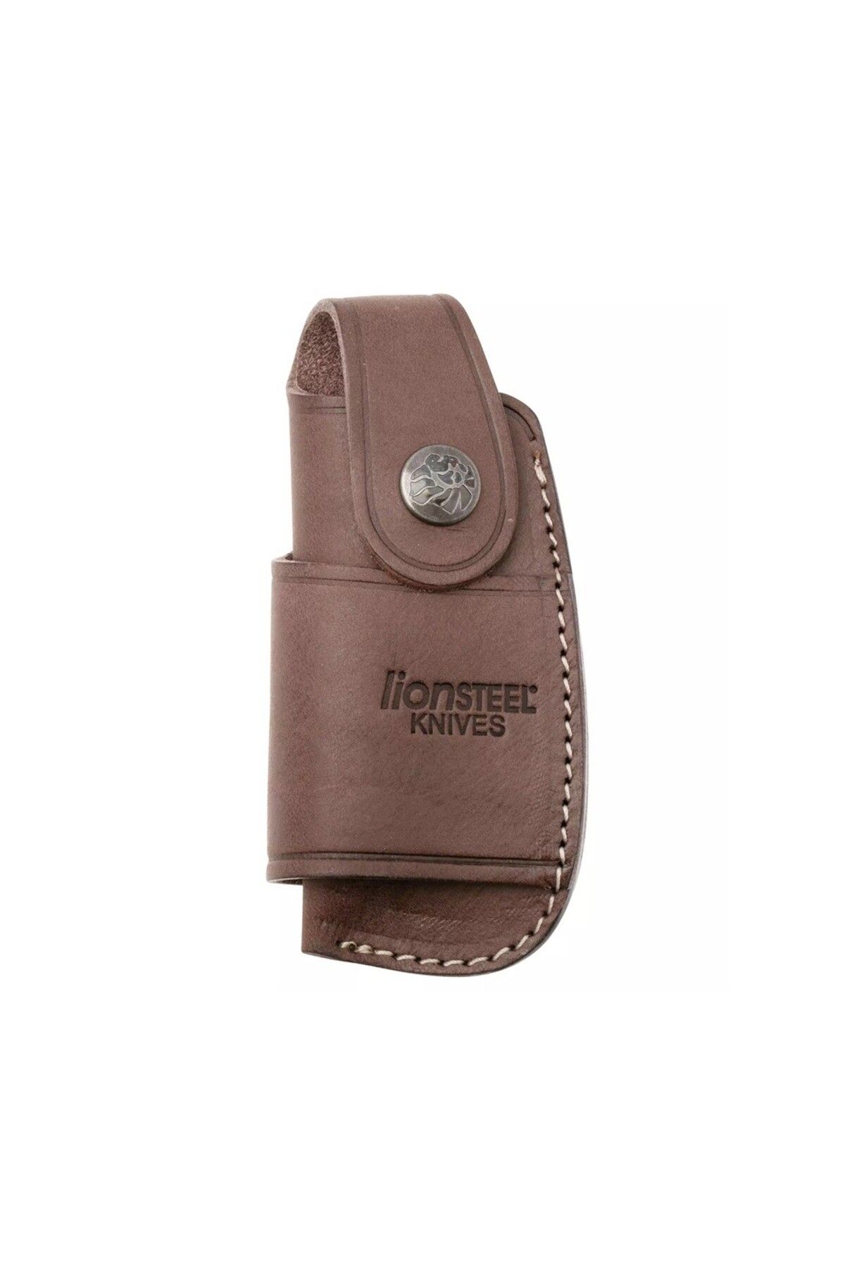 Lionsteel Yatay/Dikey Çoklu Taşıma Deri Kemer Kılıfı - Kahverengi