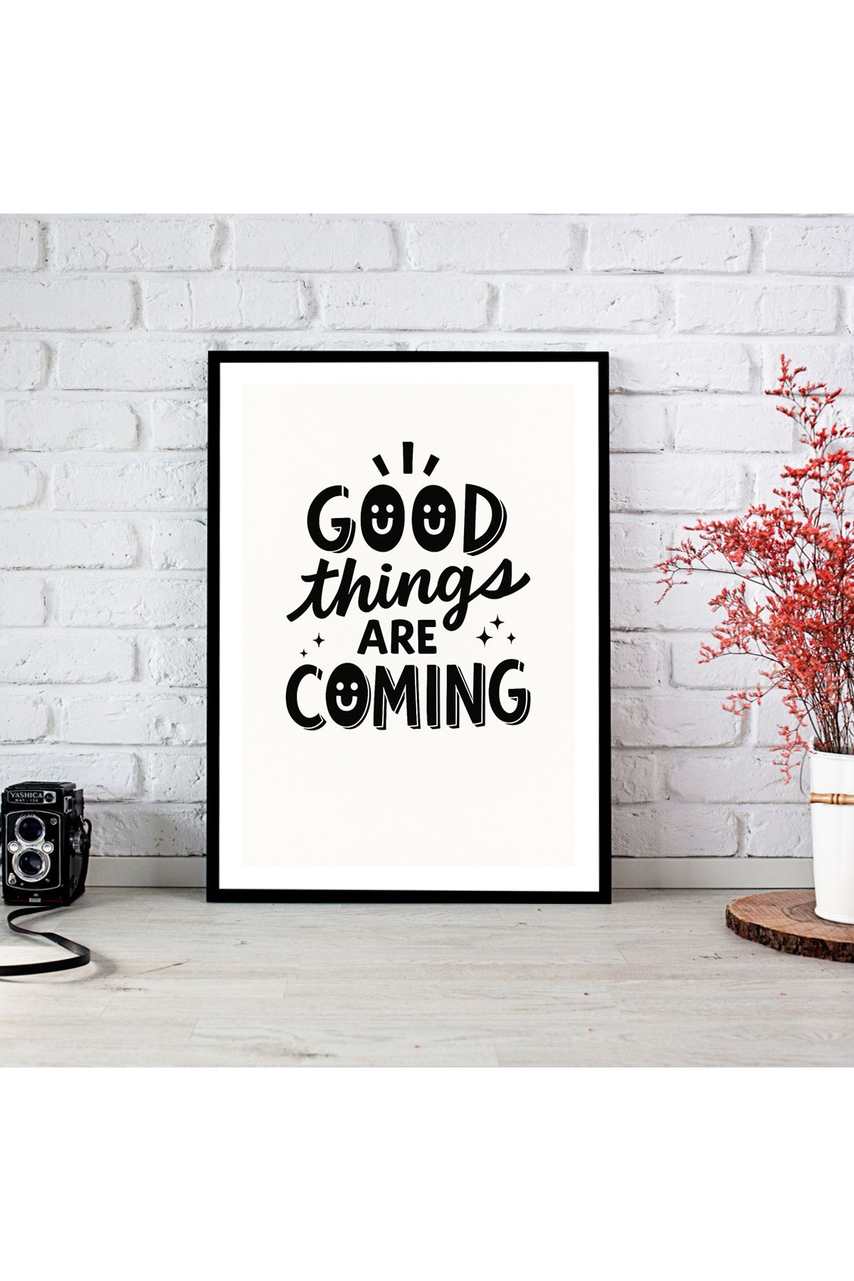 woodsia Çerçeve Görünümlü Çerçevesiz MDF Poster Tablo MDF_TEK1266