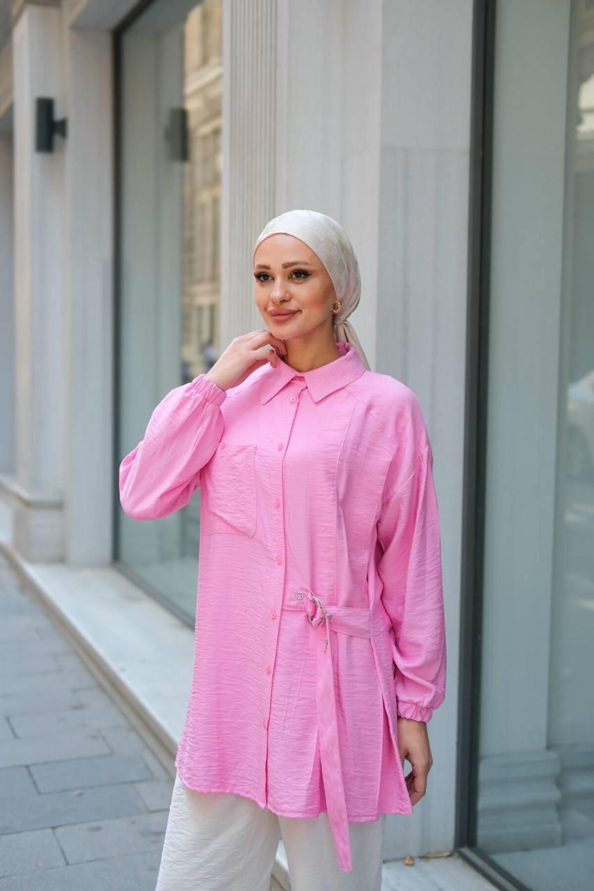 noqta TESETTÜR BELDEN KUŞAKLI TUNIK