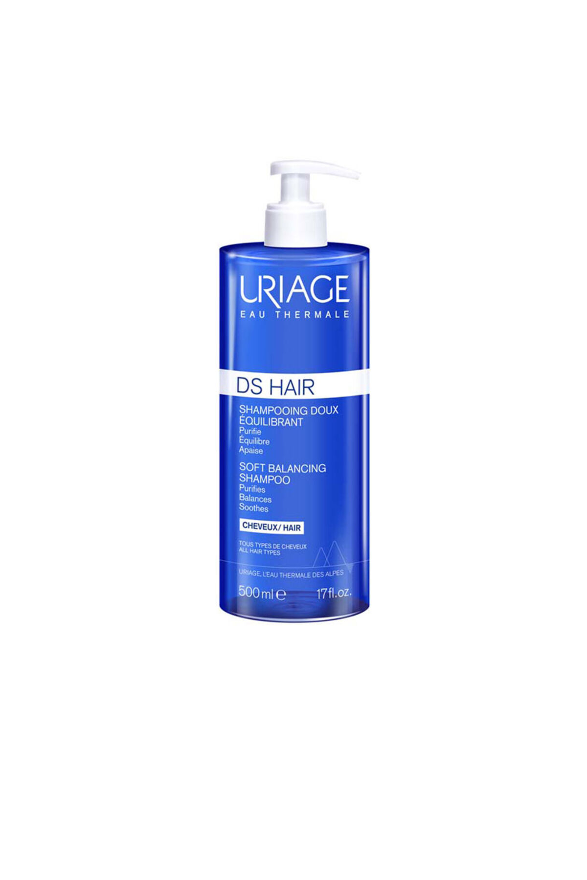 Uriage Ds Hair Daily Regulated Shampoo Mit Eukalyptus – Weiches, Frisch Schäu...
