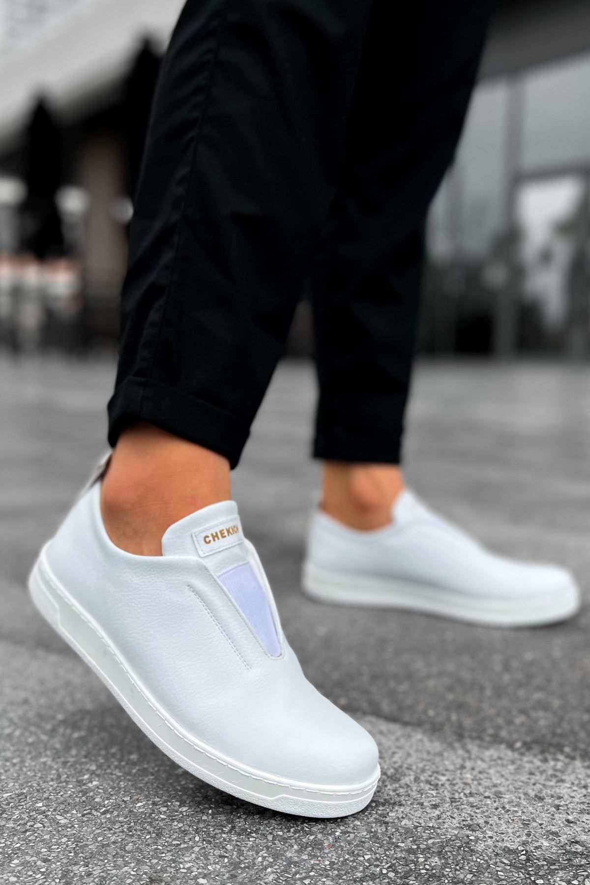 HİLALSHOP CH195 CBT Rigidus Erkek Ayakkabı BEYAZ