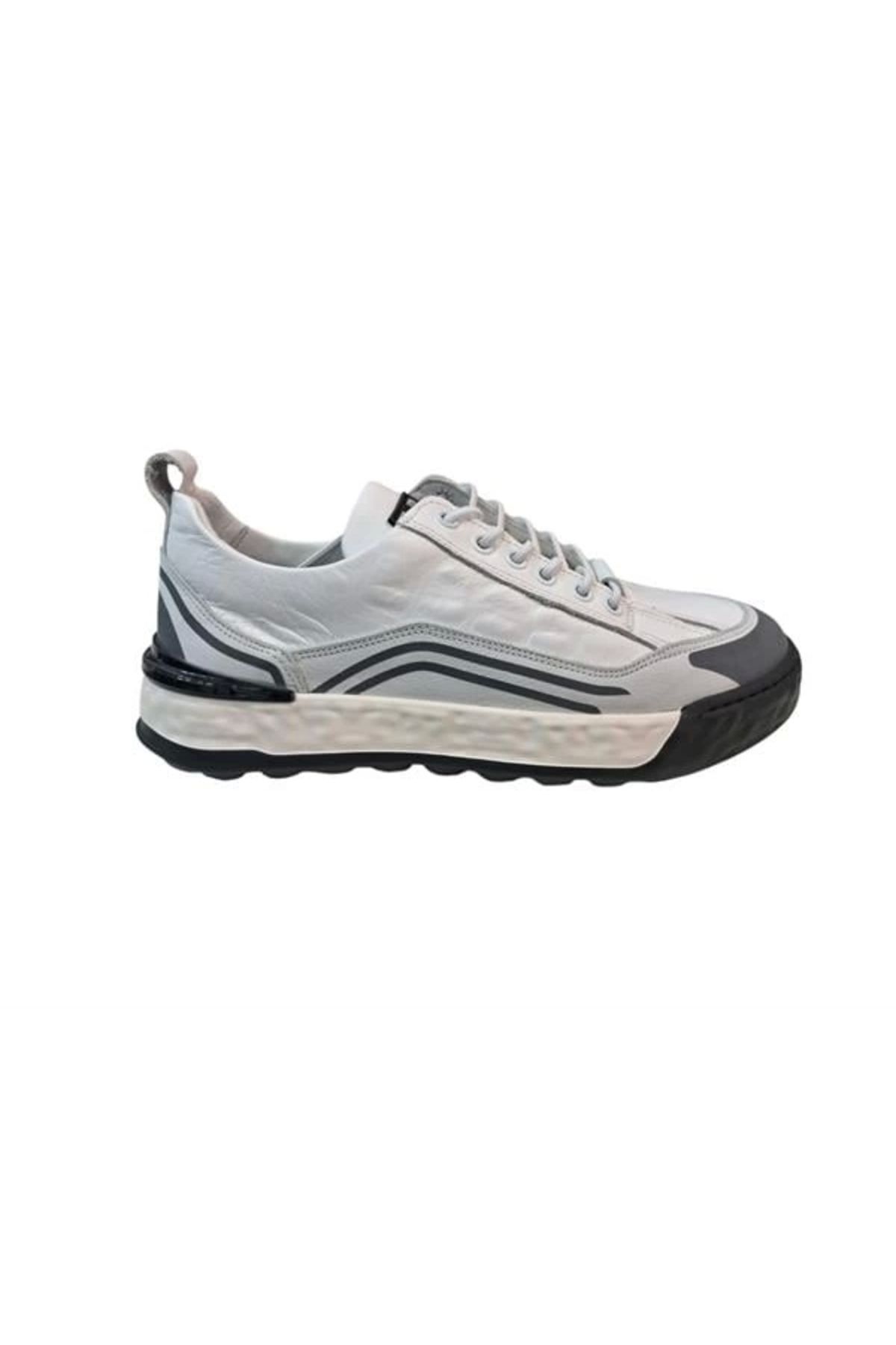 Store 10227 MEMORY FOAM GÜNLÜK CASUAL SPOR ERKEK AYAKKABI BEYAZ