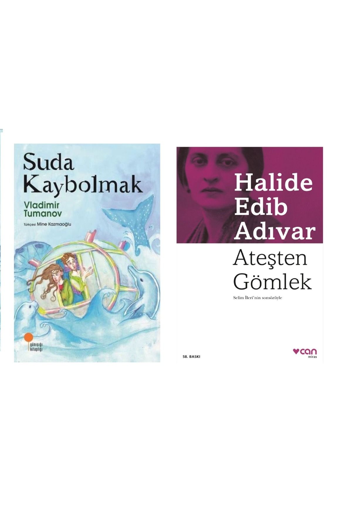 Günışığı Kitaplığı Suda Kaybolmak & Ateşten Gömlek ( 2 Li Set ) Günışığı Kitaplığı