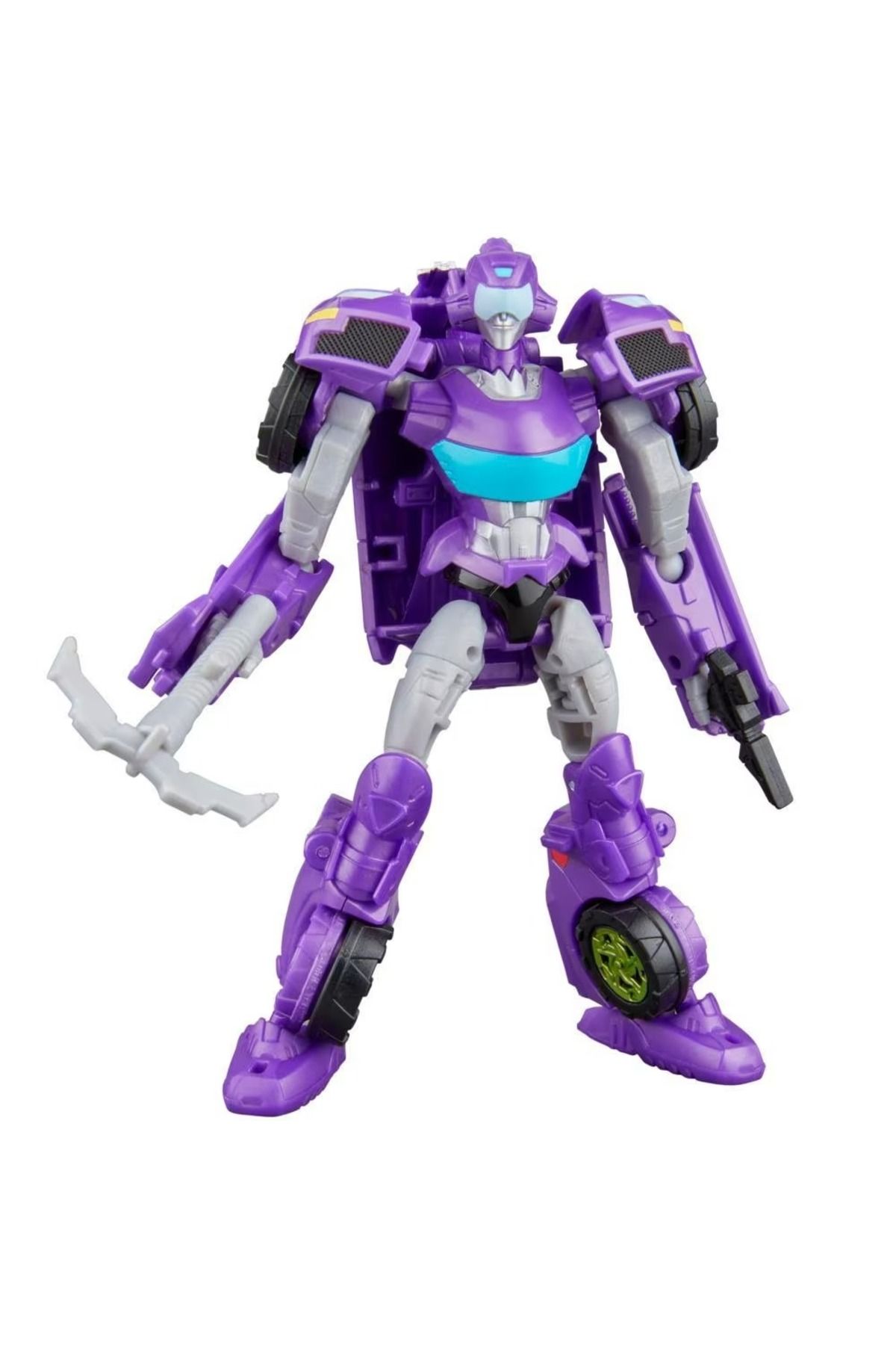 transformers-Earthspark Terran Hashtag Deluxe Figure – 2-in-1 Robot and Pickup Truck Toy 7