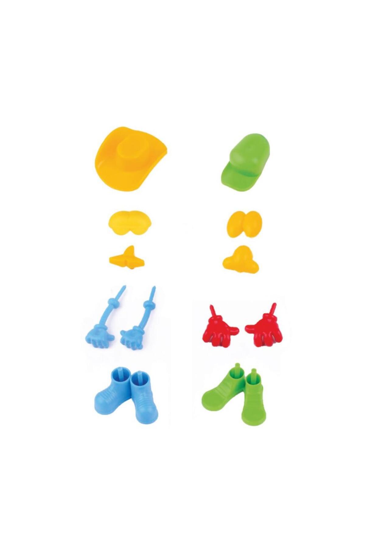 نسی‌ورلد ۰۳۵۷۶ مجموعه شکل انسان پِلِی‌دو ۱۰۰ گرم