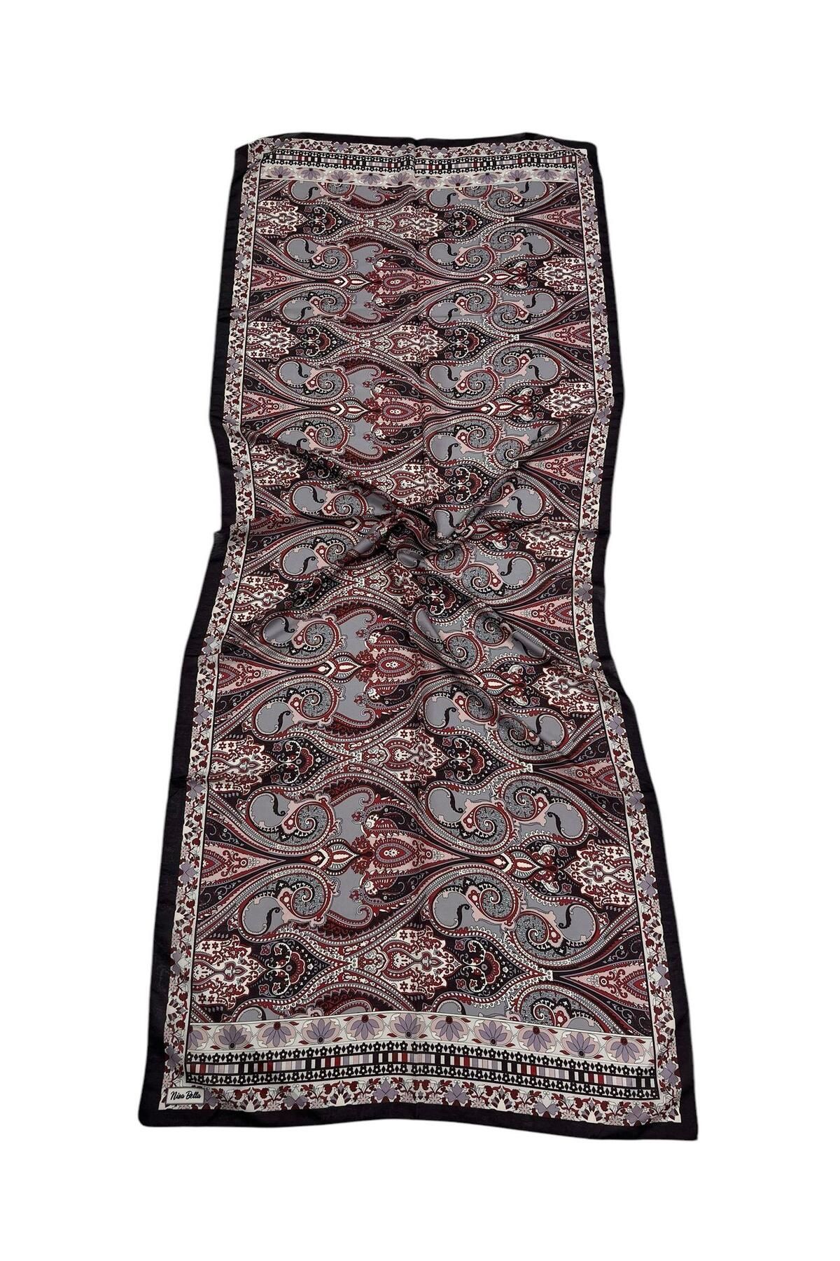 NİSA İPEK SOFT ŞAL KOYU BORDO (SŞAL36)
