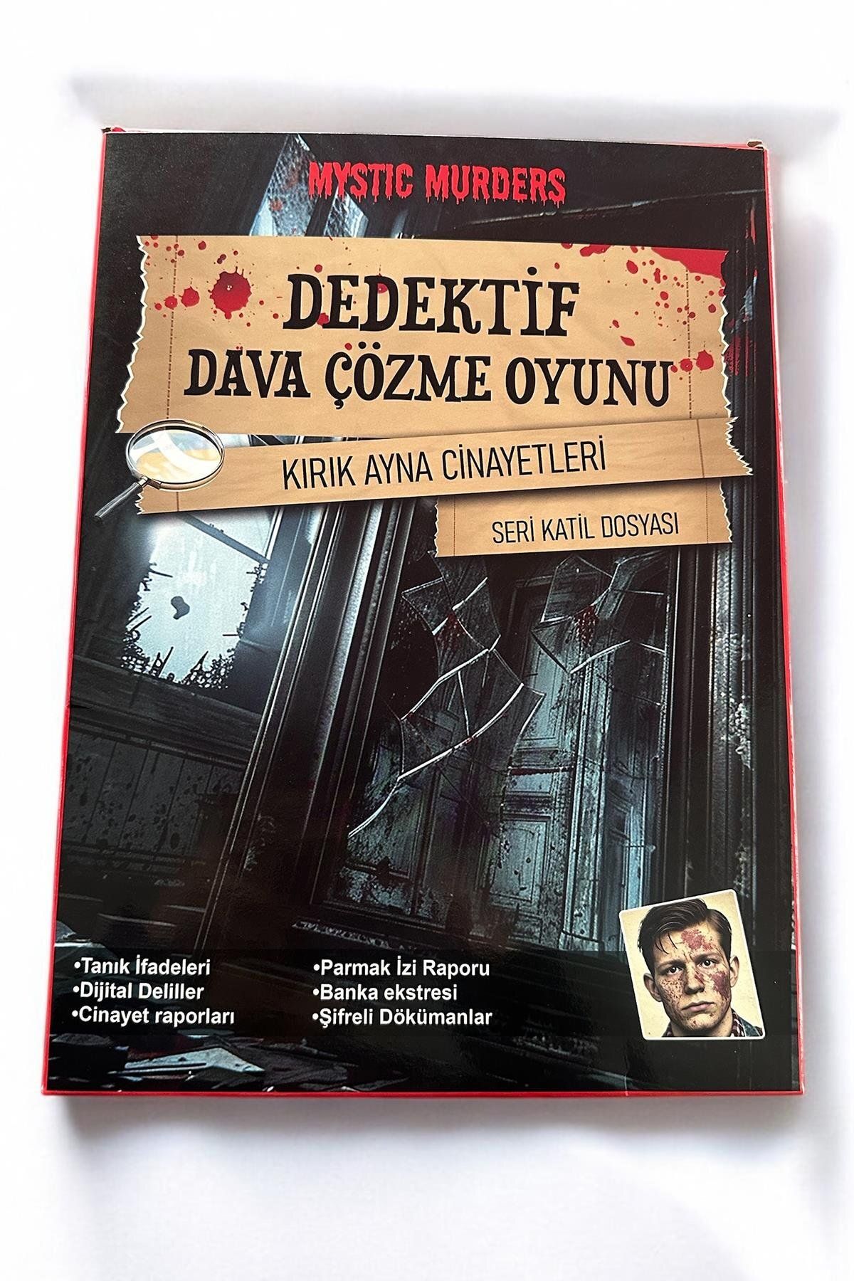 TAKIŞTIR Dedektiflik Cinayet Çözme Oyunu -Kırık Ayna Cinayetleri