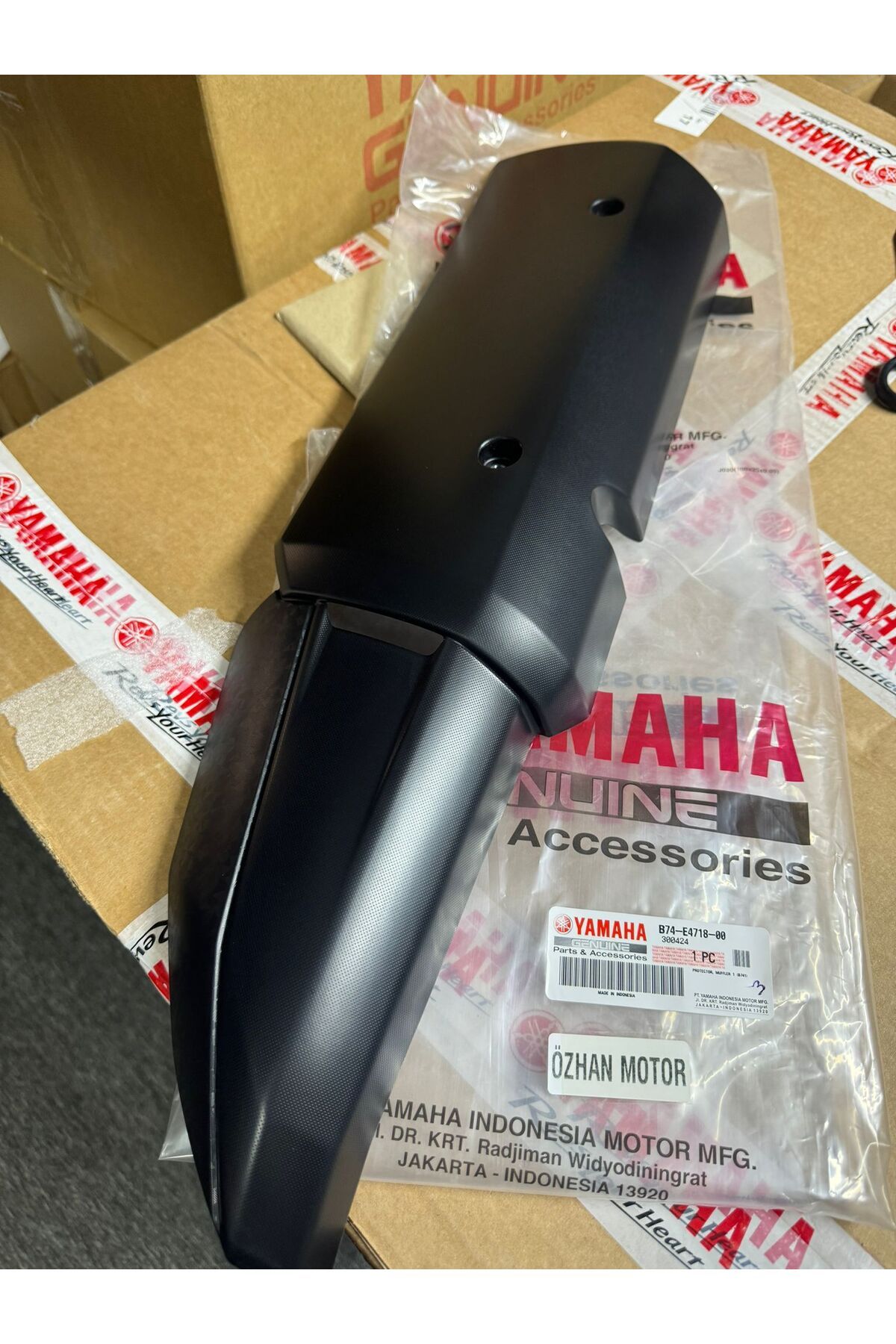 Yamaha XMAX 2018 VE SONRASI EGZOZ KORUMA
