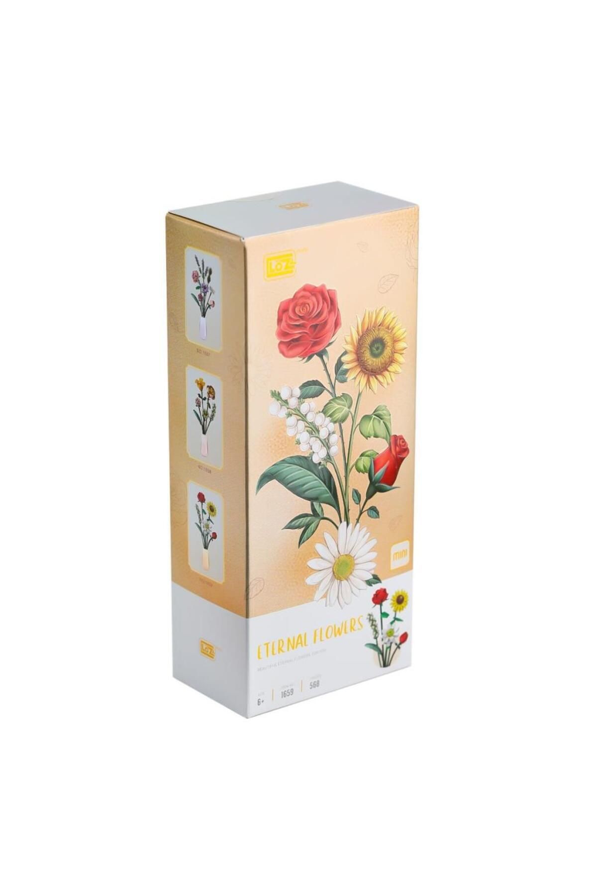 çankaya giyim uğur çankaya Nessiworld LZ1659 LOZ Çiçek Blokları 568 Parça -Vagon life