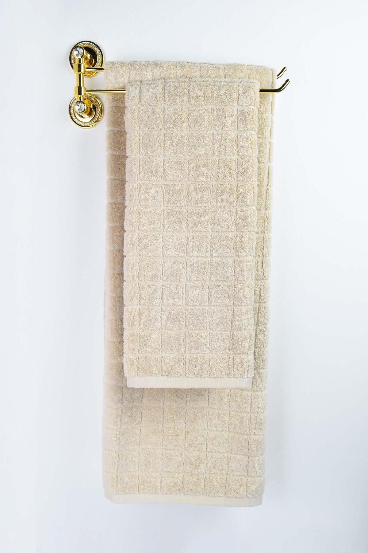 Biriz Moda Quatro Microcotton Banyo Havlusu - Bej