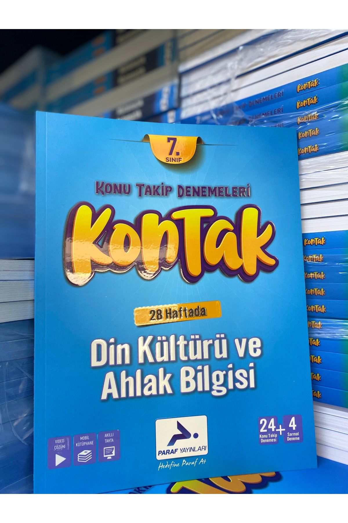Yanıt Yayınları PARAF KONTTAK 7.SINIF DİN 28 HAFTALIK DENEME
