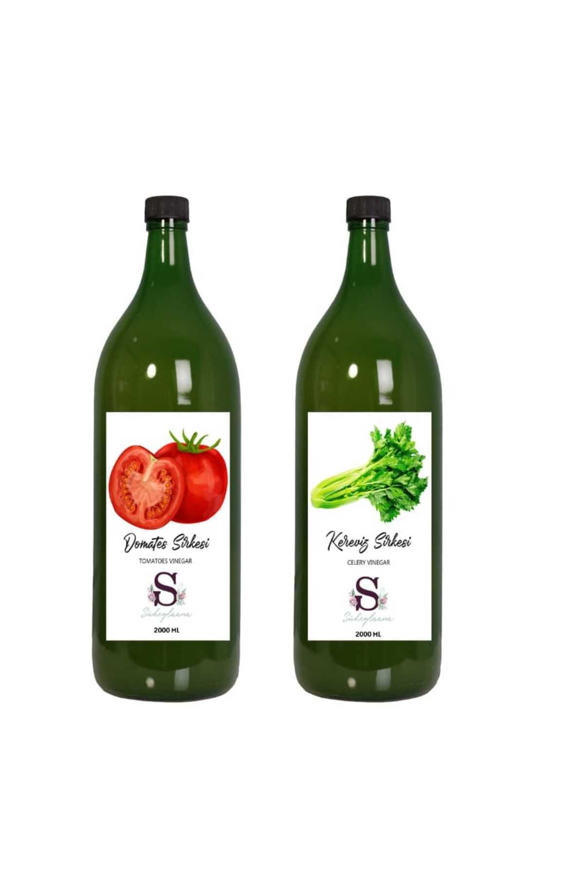 Süheylaana Doğal Domates Sirkesi 2000 Ml - Doğal Kereviz Sirkesi 2000 Ml
