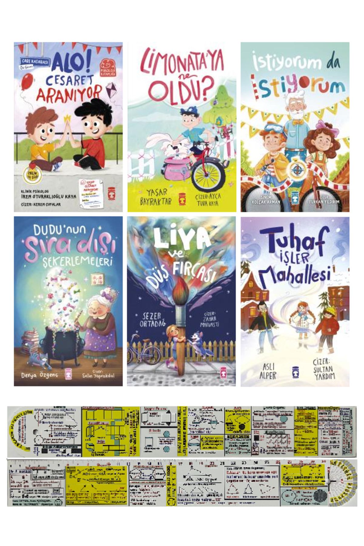 Timaş Çocuk Alo Cesaret Aranıyor, Limonataya Ne Oldu, İstiyorum da İstiyorum 6 Kitap Set 2. 3. Sınıflar İçin