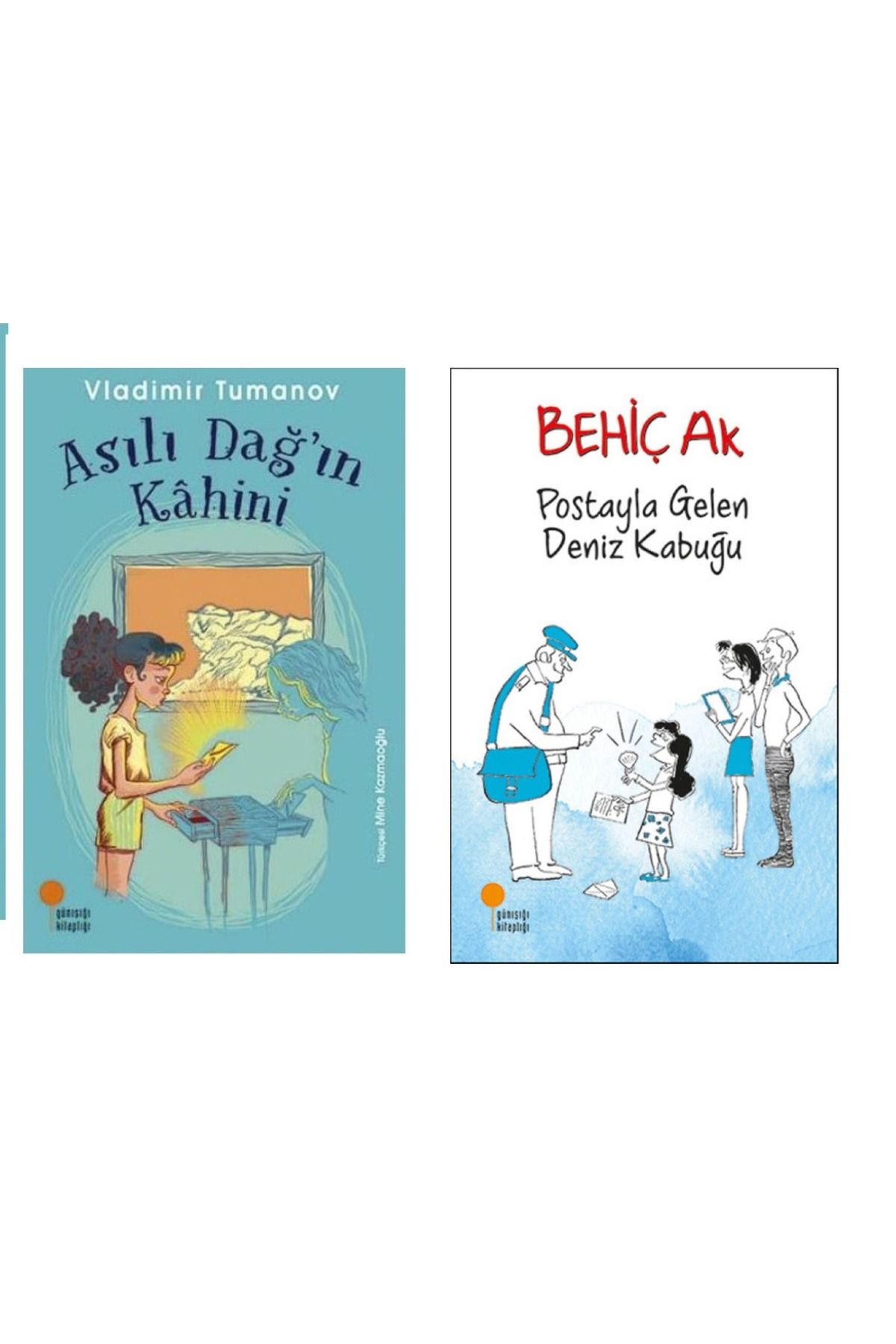 Günışığı Kitaplığı Asılı Dağın Kahini & Postayla Gelen Deniz Kabuğu( 2 Li Set )