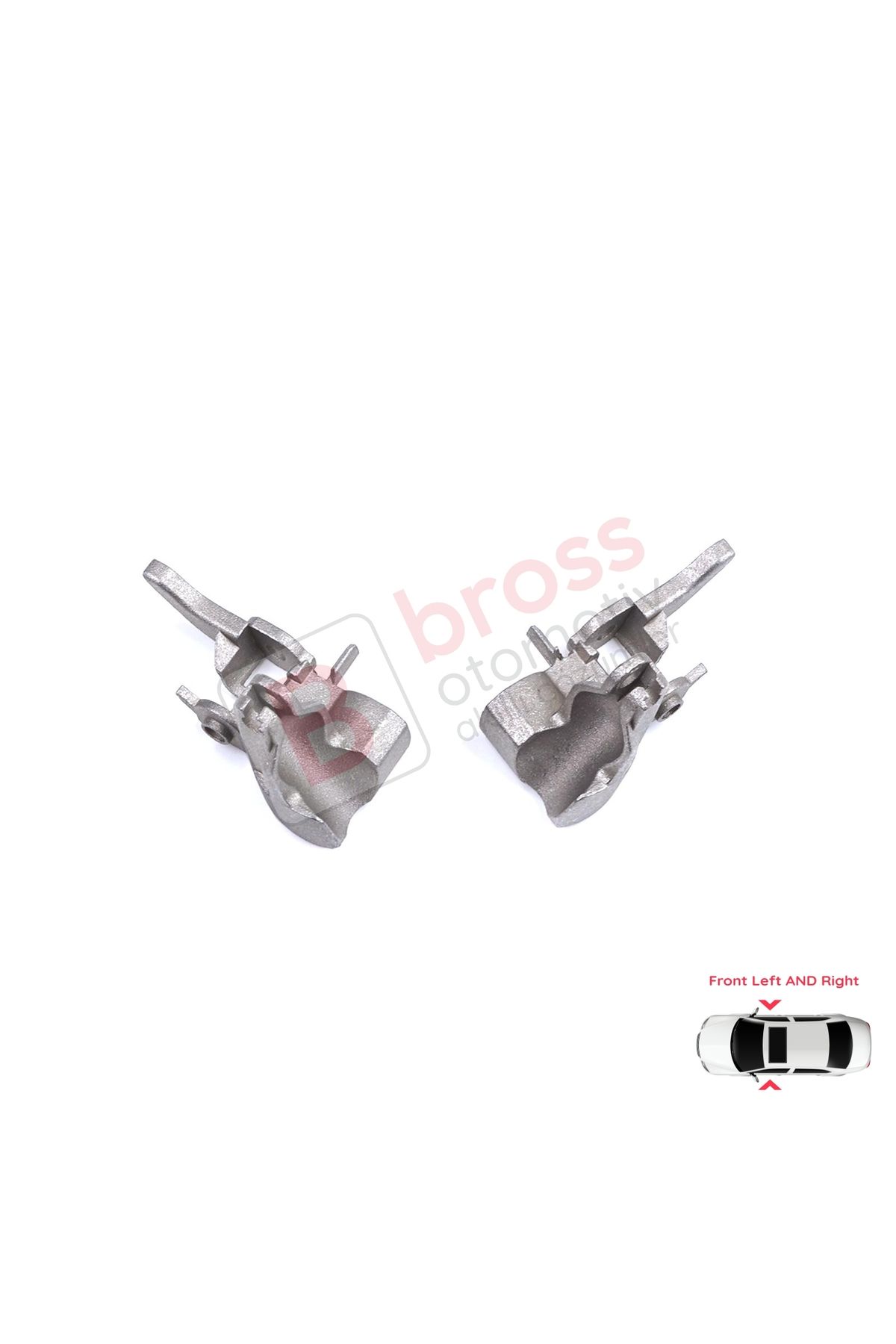 Bross Otomotiv Mercedes Vito W447 V Class Metris 2014-On için Ön Sağ Sol Dış Kapı Kolu Montaj Destek Braket Seti