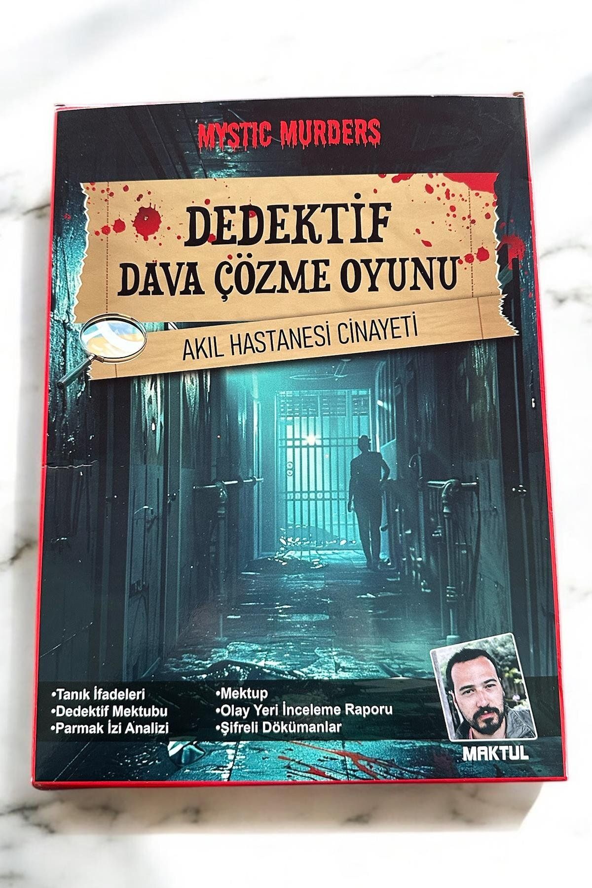 TAKIŞTIR Dedektiflik Cinayet Çözme Oyunu -Akıl Hastanesi Cinayeti