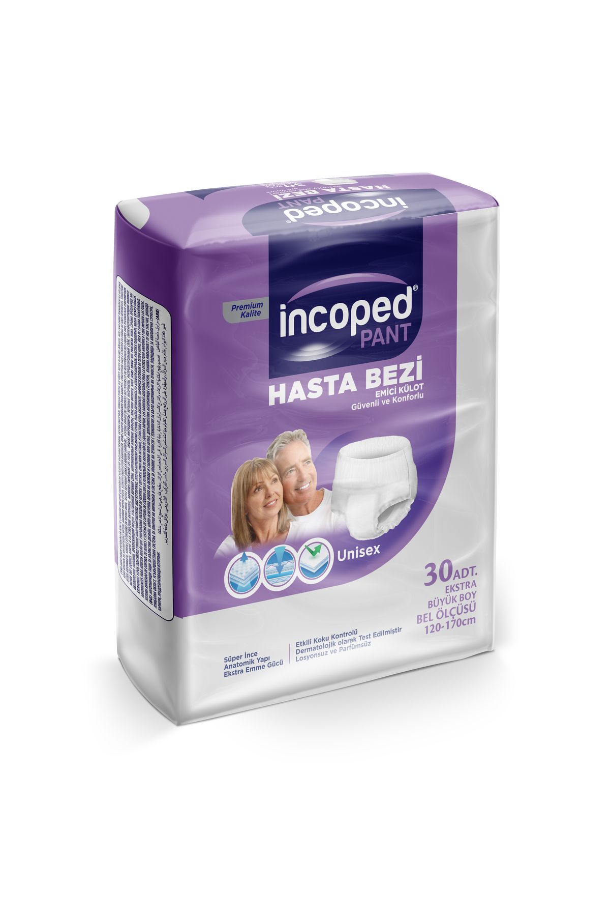 İncoped Incoped Pant Emici Külot X Large 30 Adet x 2
