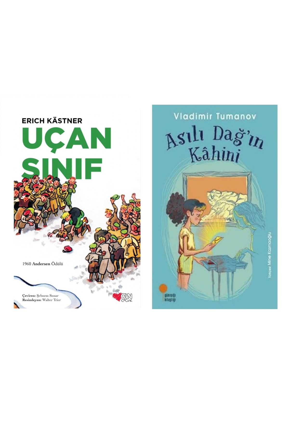Günışığı Kitaplığı Asılı Dağın Kahini & Uçan Sınıf ( 2 Li Set )